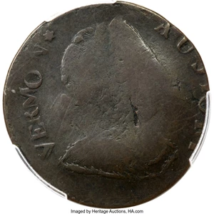 image for: 1788 Vermont Copper, Backward C in AUCTORI, RR-30, Bressett 23-S, W-2225, R.6, VF35 PCGS....