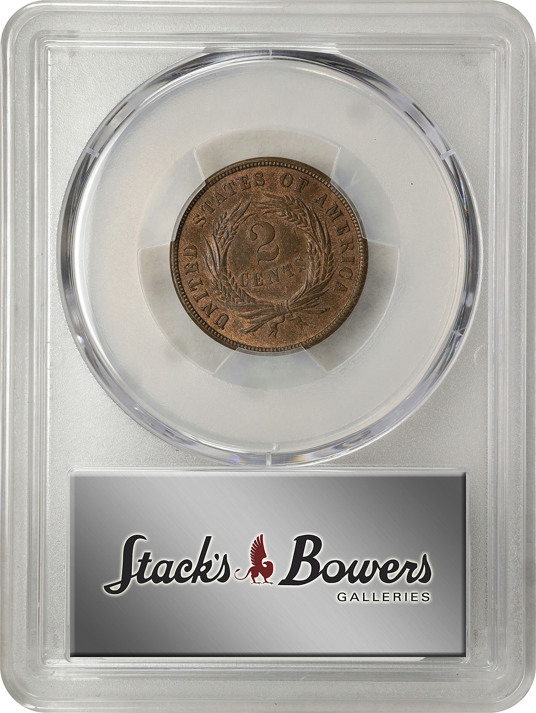 1871 2c MS RB MS63 RB CAC thumbnail 14