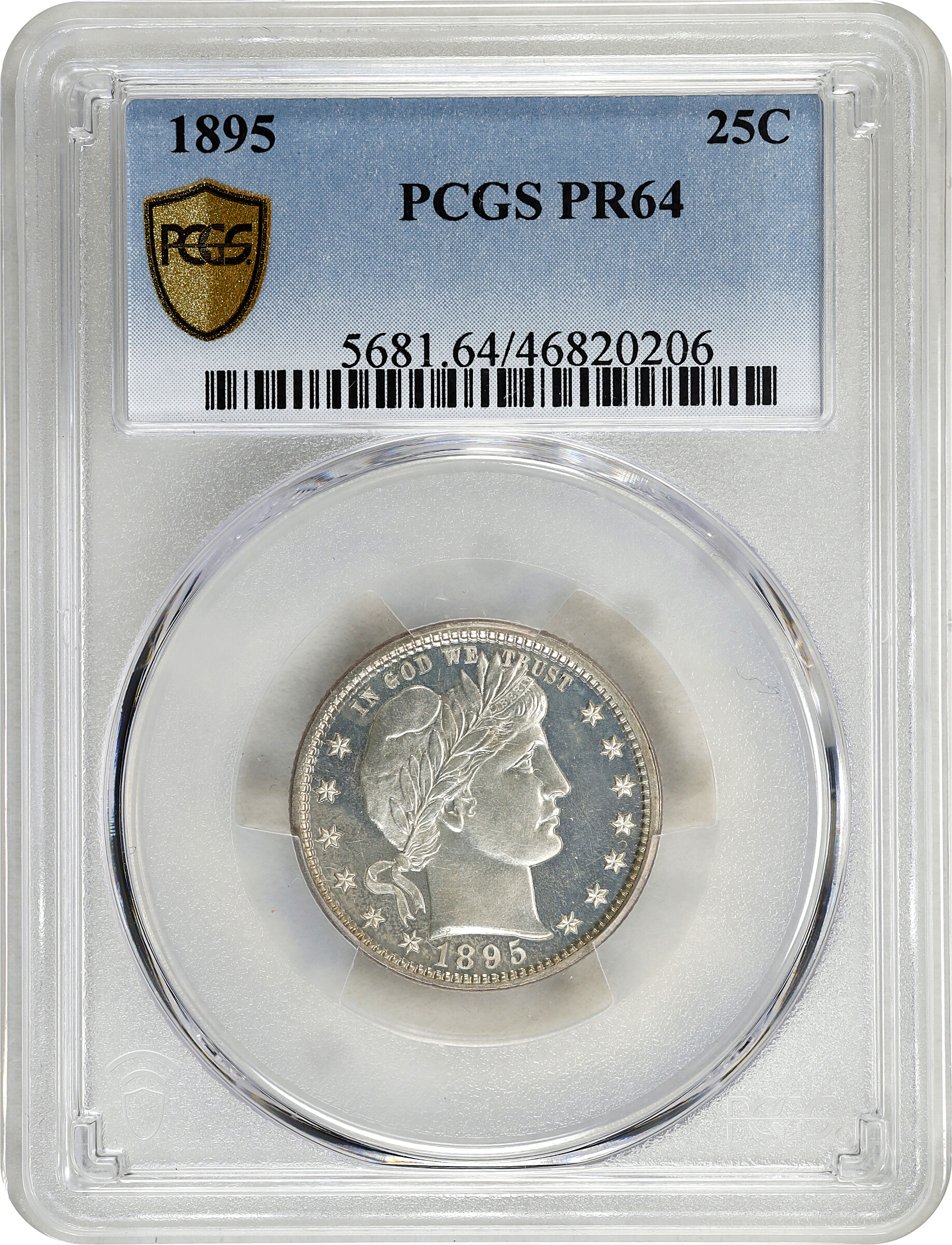 1895 25c AU58 thumbnail 23