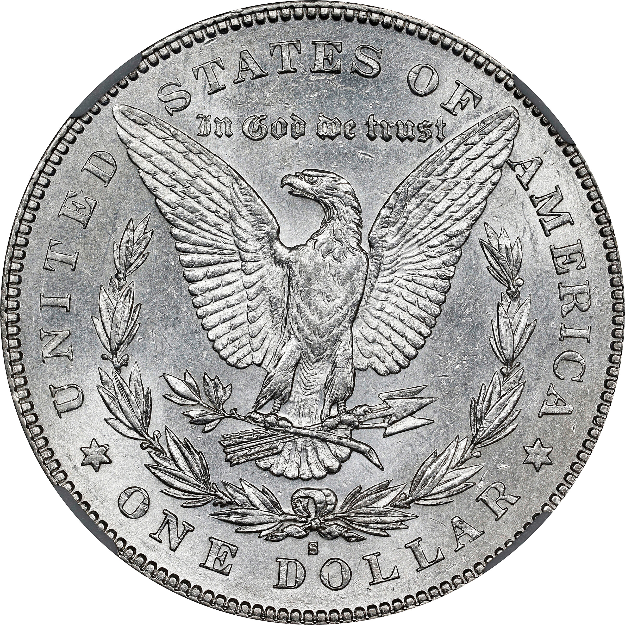 1879-S $1  Reverse of 1878, VAM-39 MS62 thumbnail 4