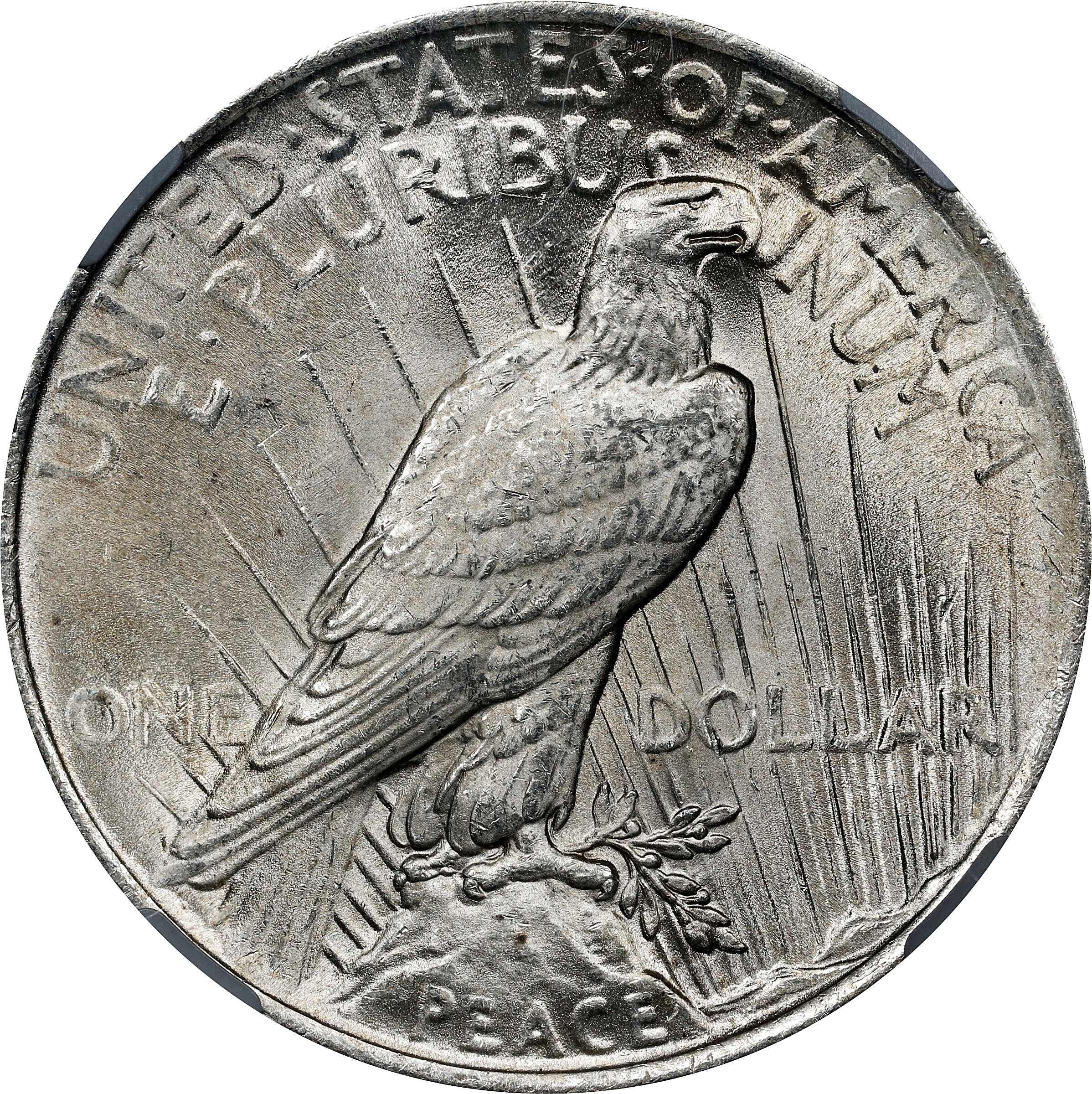1922 $1  Doubled Wing, Die Pair 1, VAM-7.1 MS64 thumbnail 4