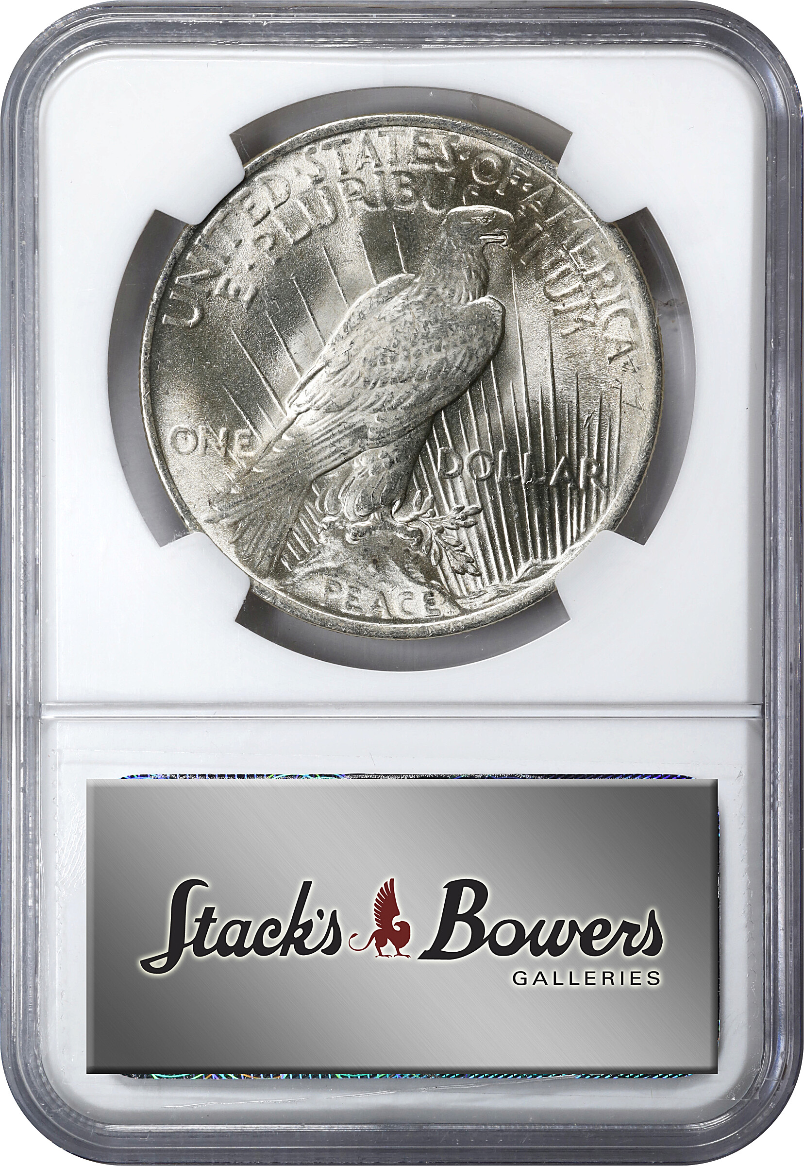 1922 $1  Doubled Wing, Die Pair 1, VAM-7.1 MS64 thumbnail 6