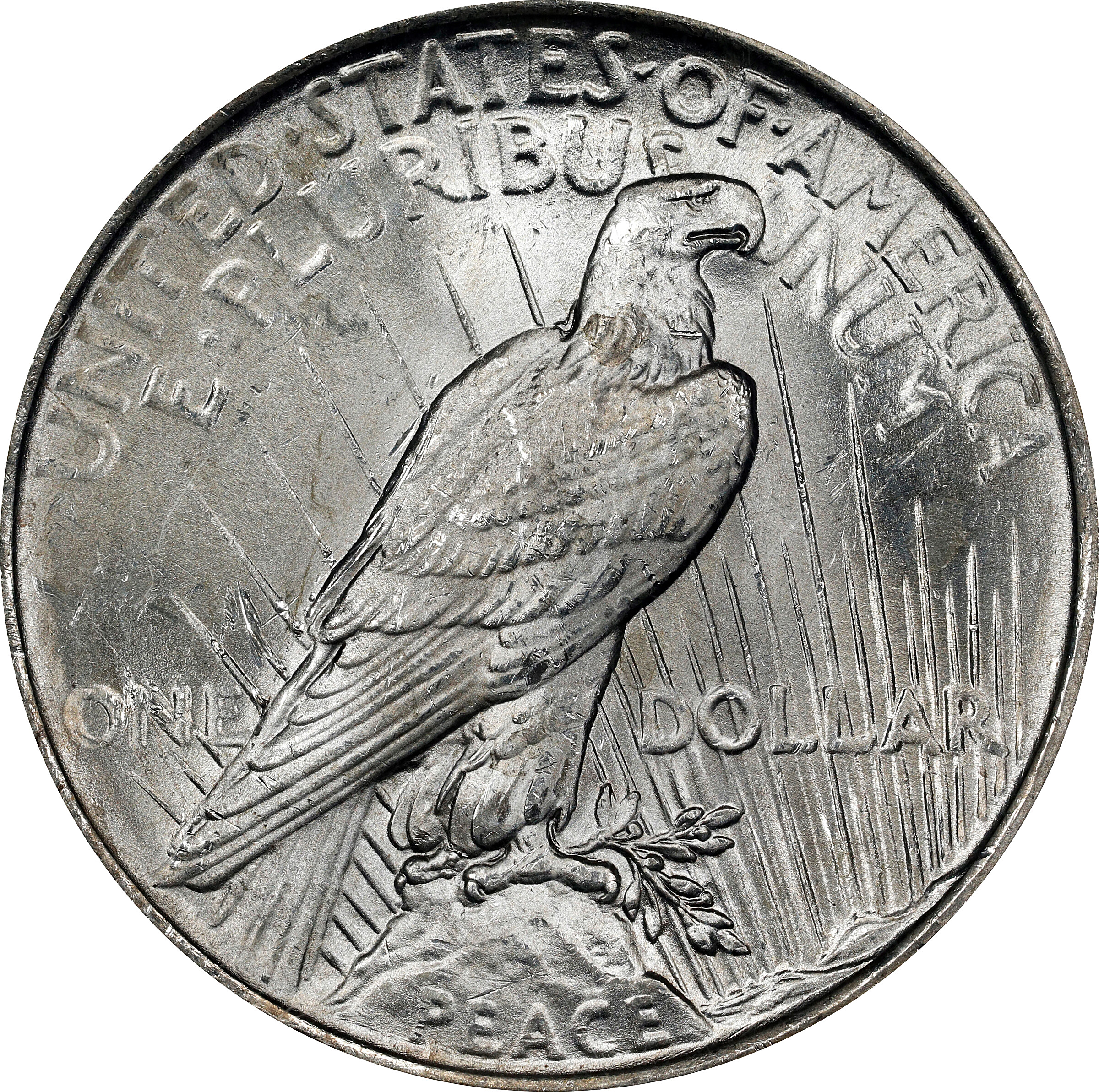 1922 $1  Tripled Leaves, VAM-5 MS63 CAC thumbnail 2