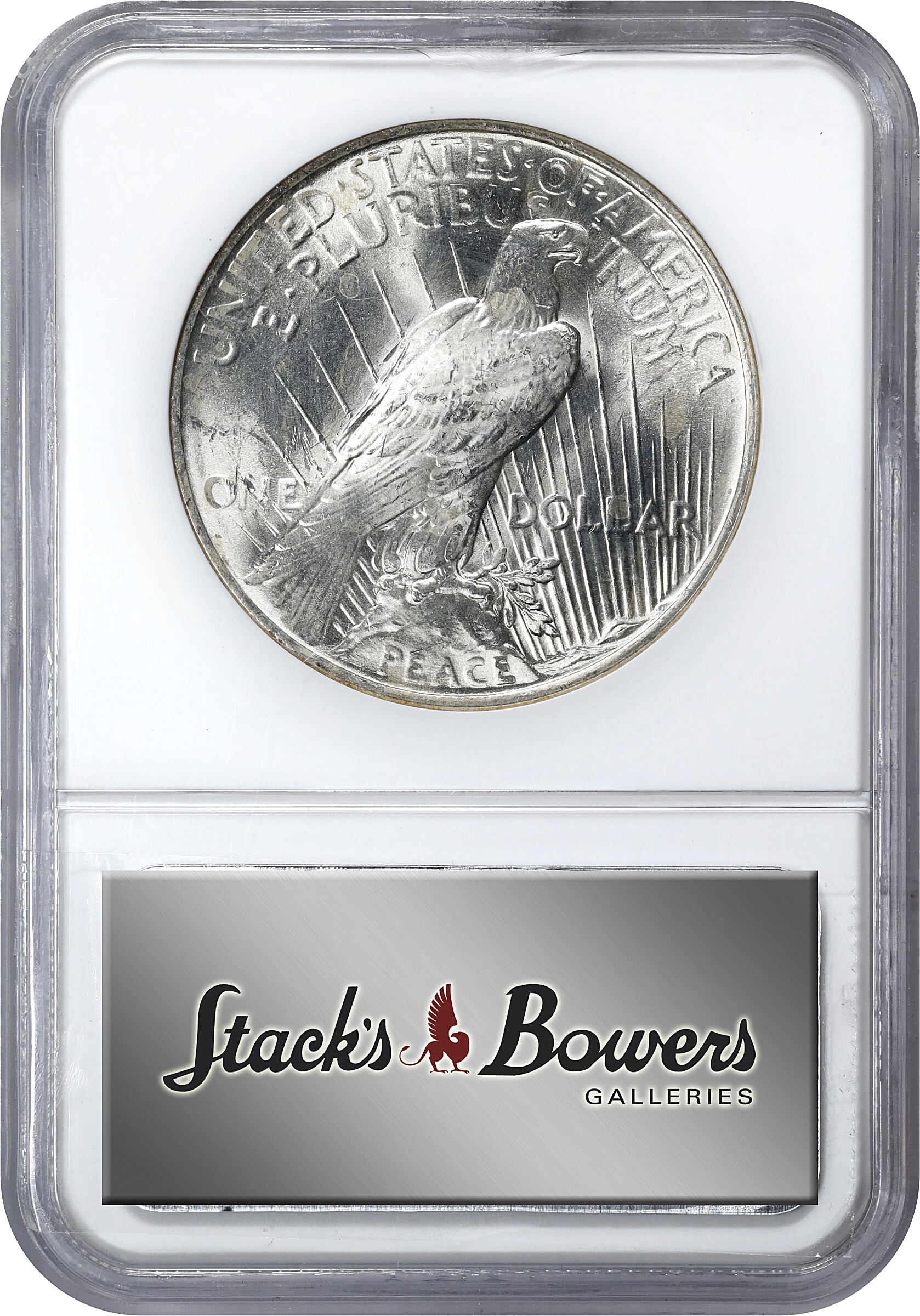 1922 $1  Tripled Leaves, VAM-5 MS63 CAC thumbnail 4