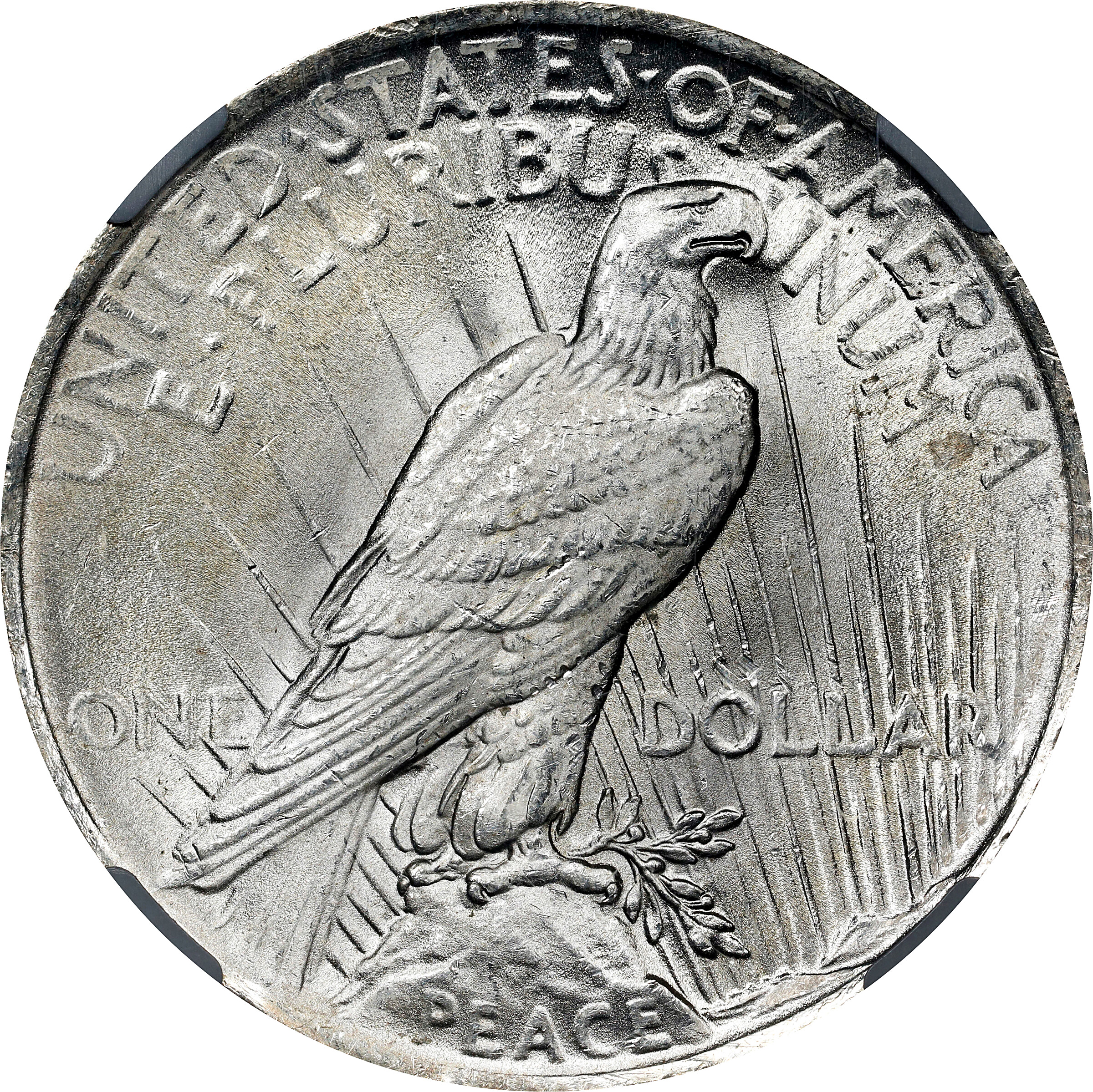 1923 $1  Extra Hair, VAM-1B MS65 thumbnail 2