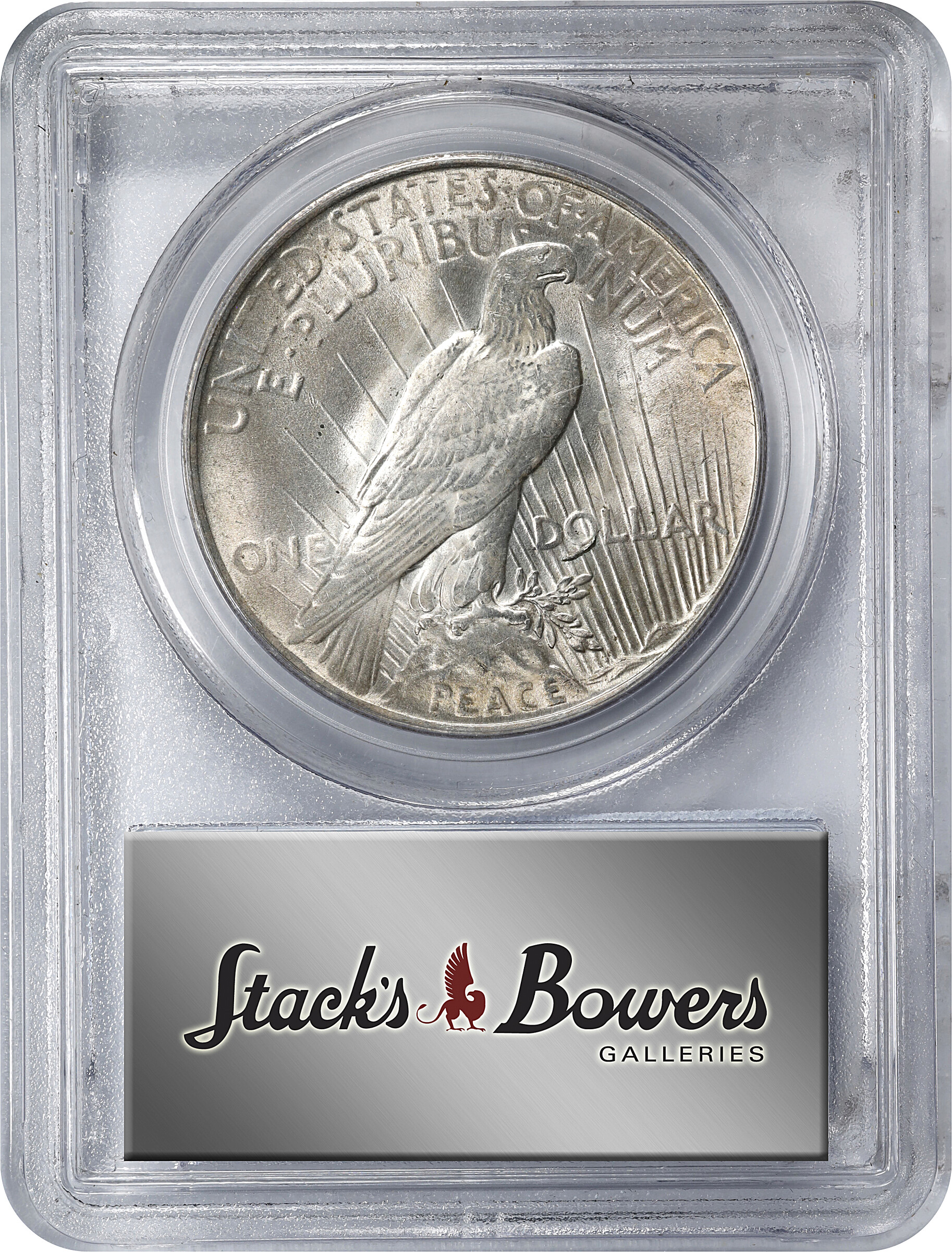 1923 $1  Tail on O, VAM-1C MS64 thumbnail 4