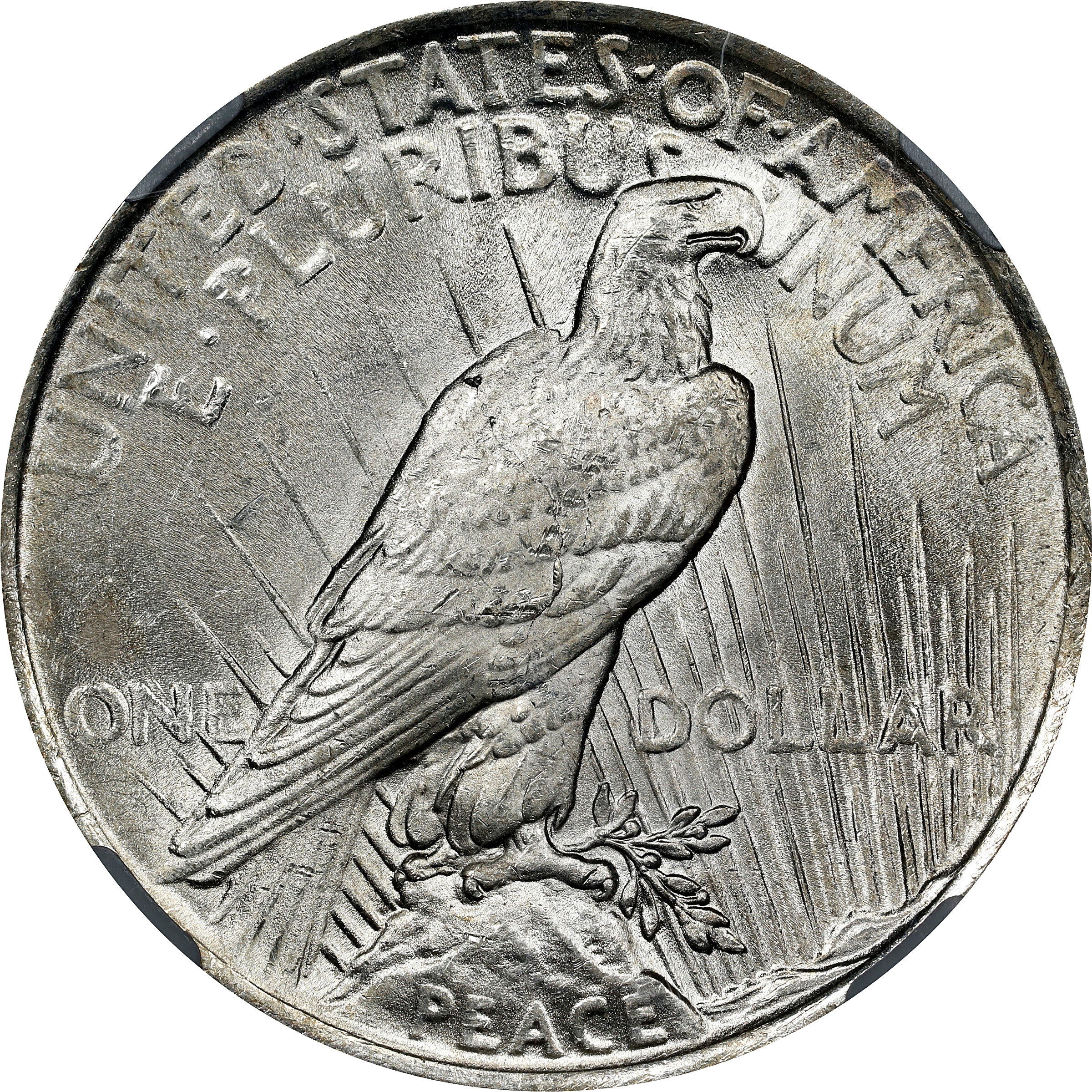 1923 $1  Broken Wing, VAM-1E MS63 thumbnail 2