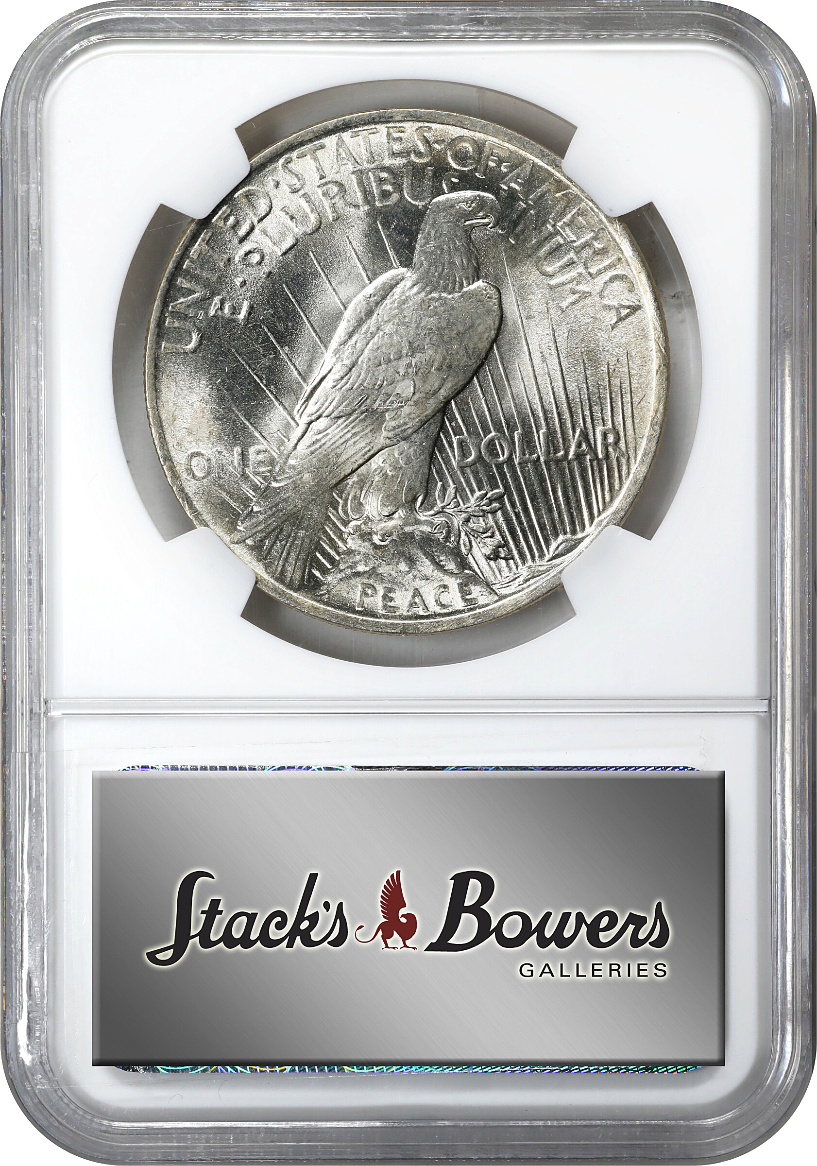 1923 $1  Broken Wing, VAM-1E MS63 thumbnail 4