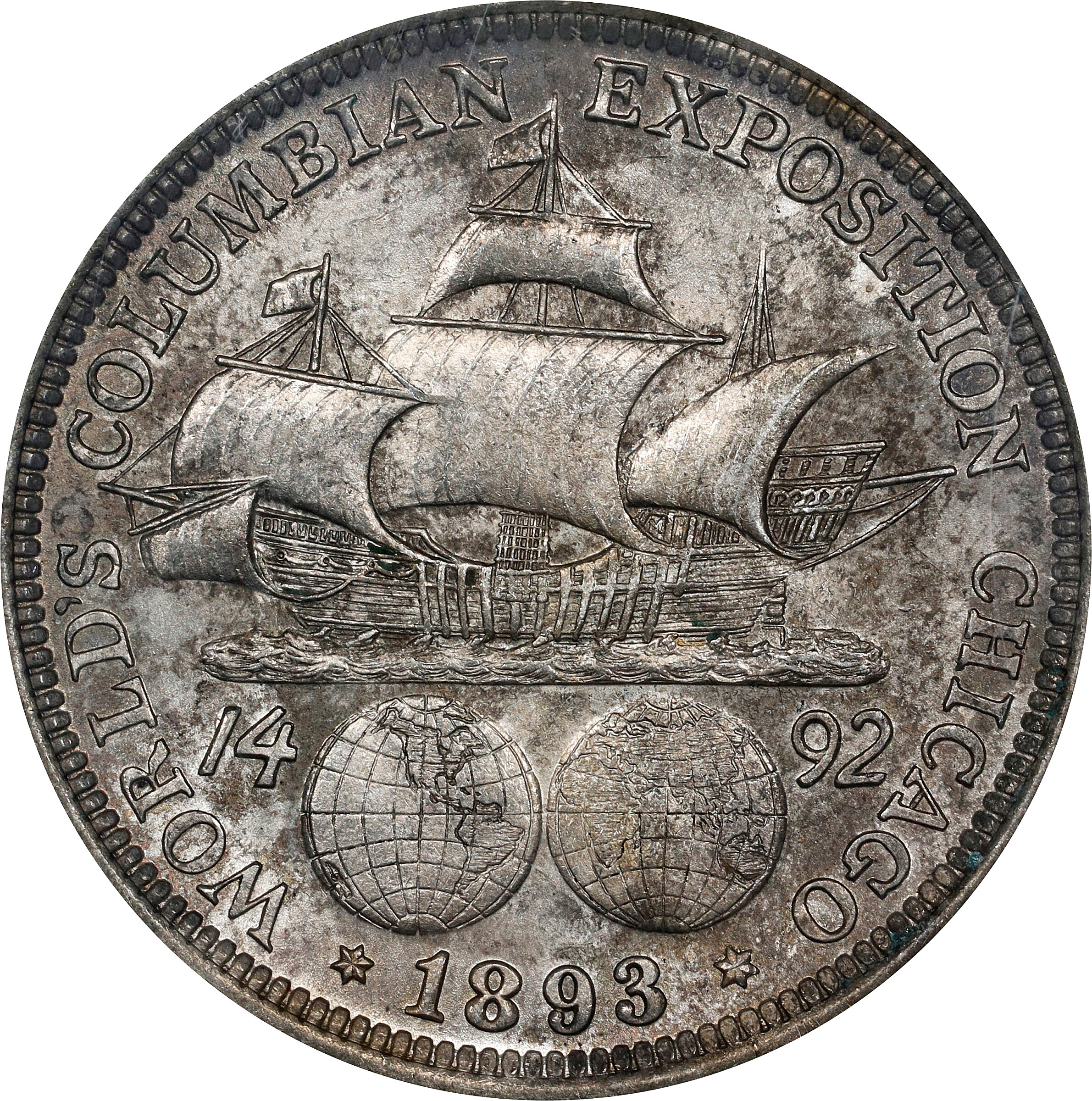 1893 50c Columbian Exposition VF30 thumbnail 23