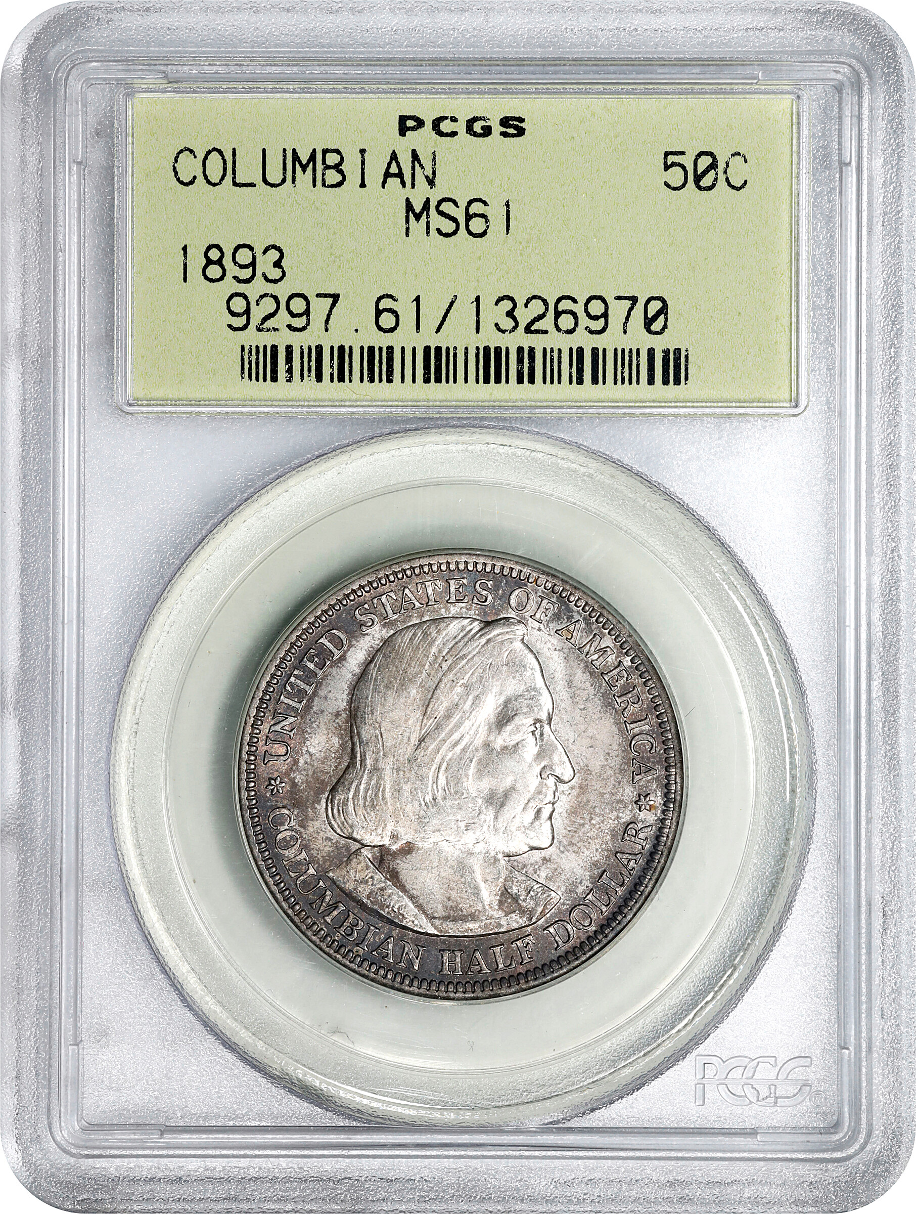 1893 50c Columbian Exposition VF30 thumbnail 24