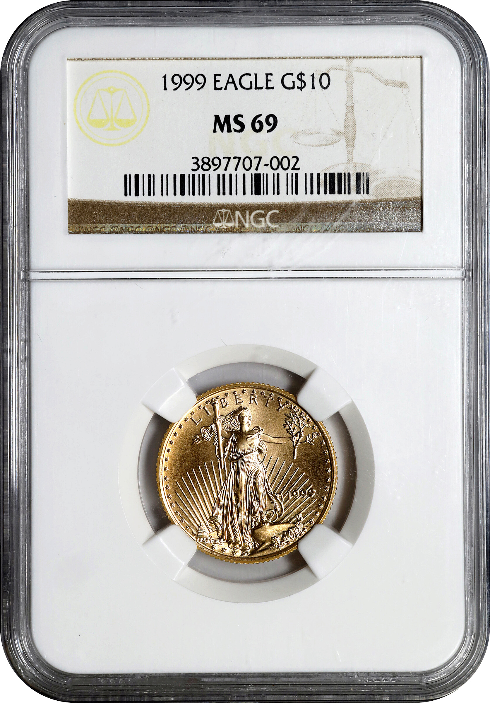 1999 $10  Gold Eagle MS64 thumbnail 23