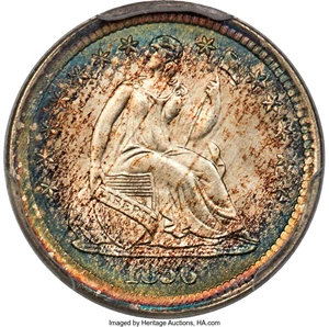 image for: 1856 H10C MS68 PCGS. CAC. V-8....