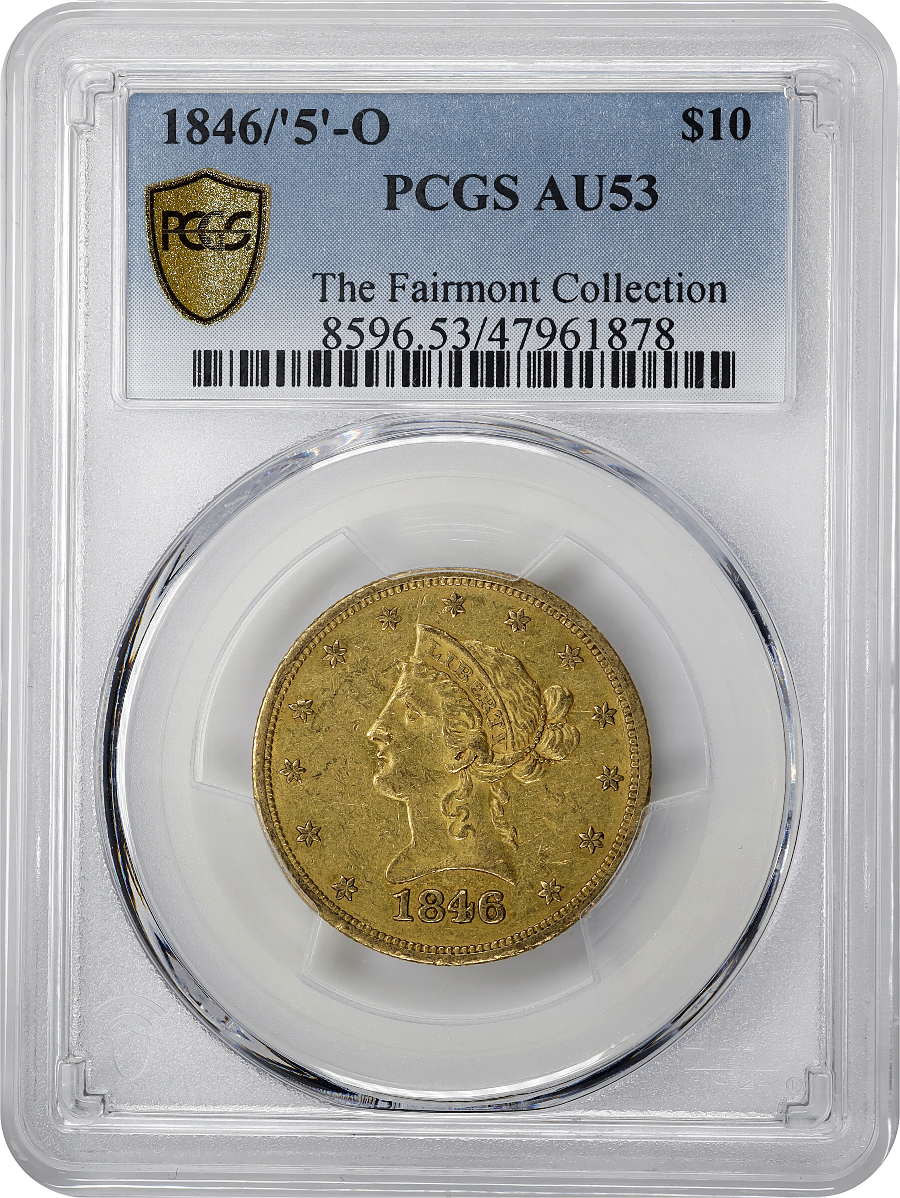 1846/5-O $10 AU53 thumbnail 3
