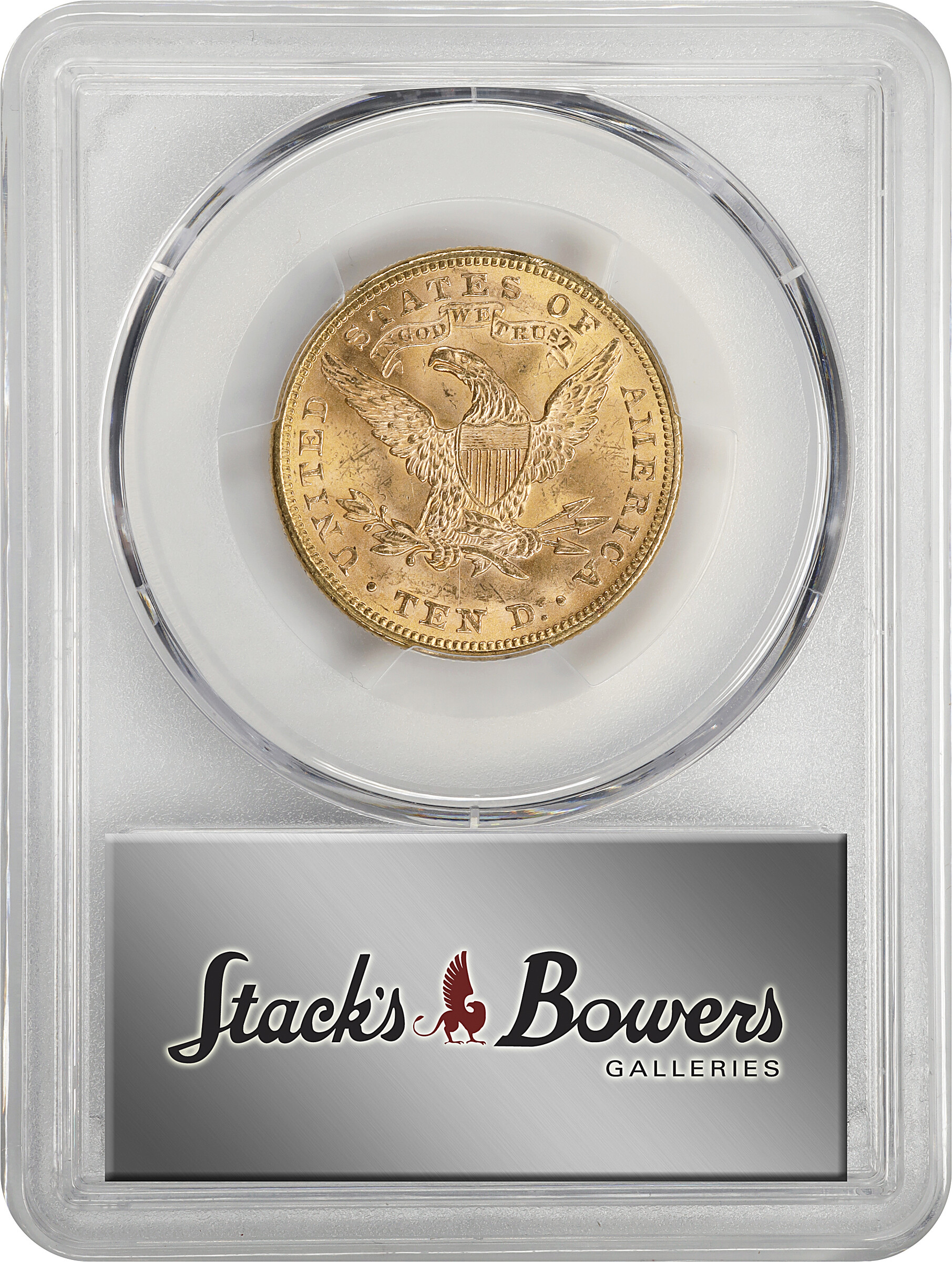 1881 $10 MS64 CAC thumbnail 5