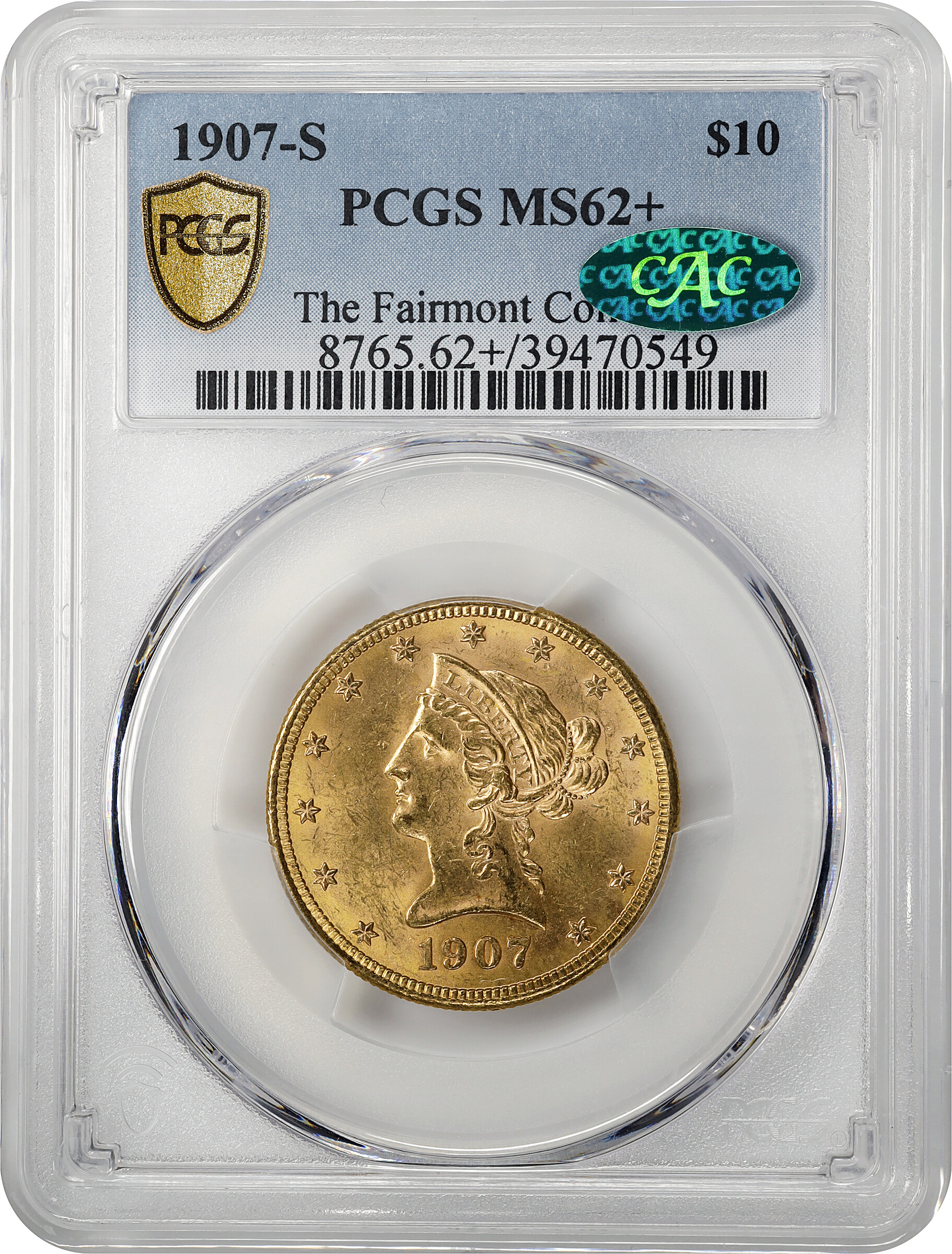 1907-S $10 AU50 thumbnail 12