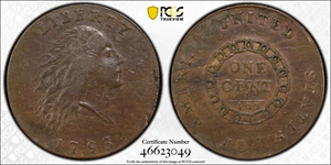 Flowing Hair Large Cent 1793–1796 Values & Prices By Issue | Greysheet