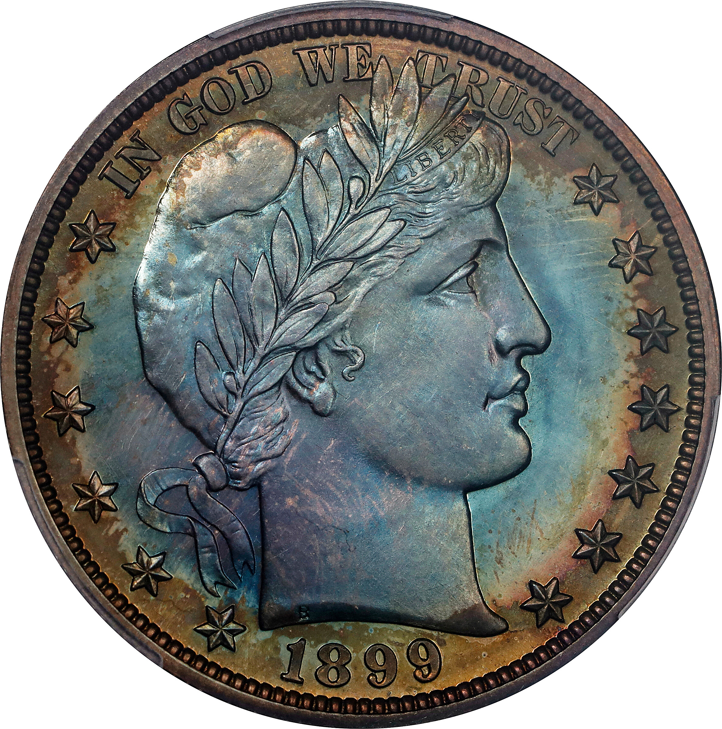 1899 Barber Half Dollar. Proof-67+ Cameo (PCGS). CAC.