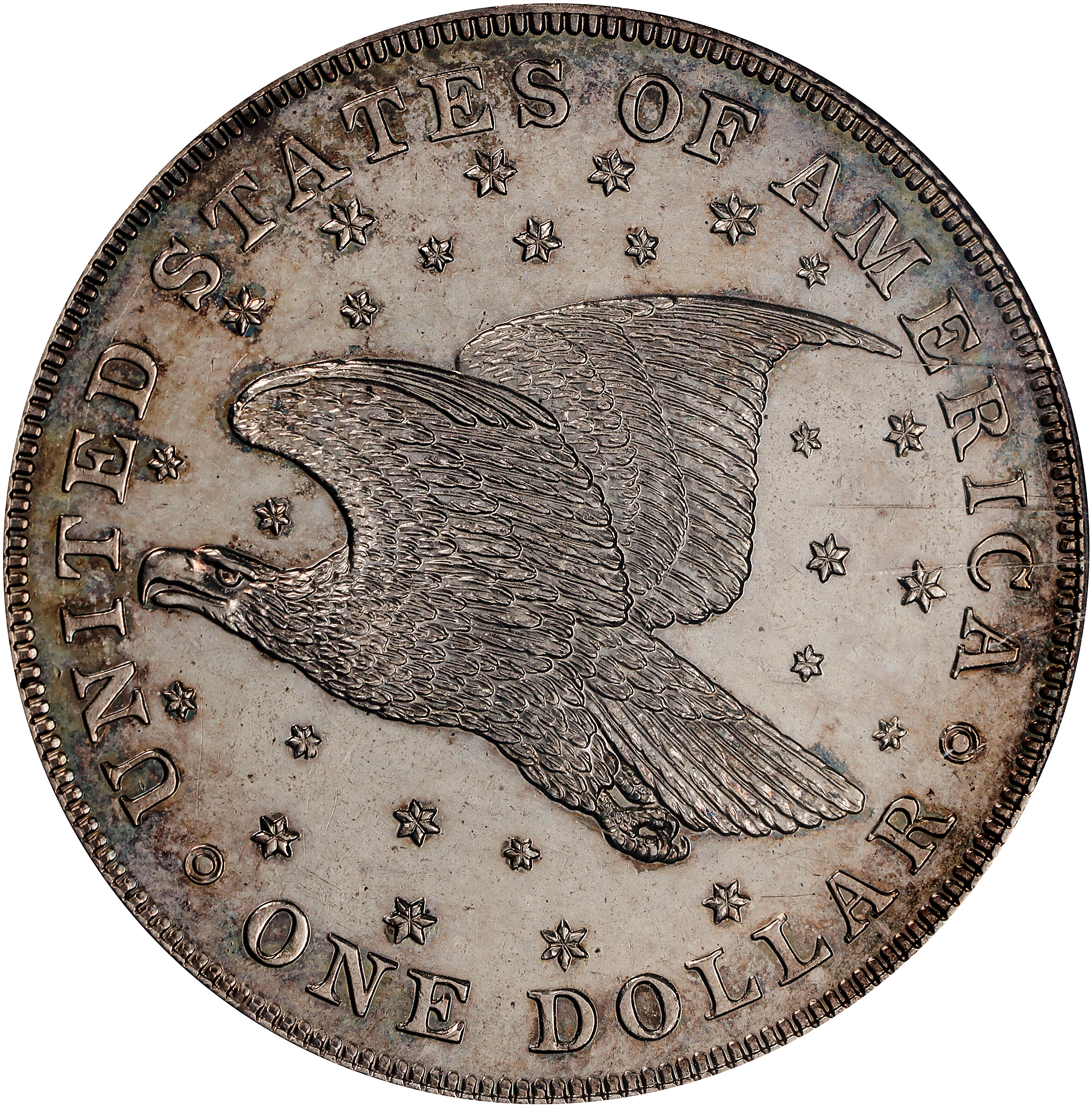 1836 PS$1 Restrike, Silver, J-58 AU53 CAC thumbnail 10