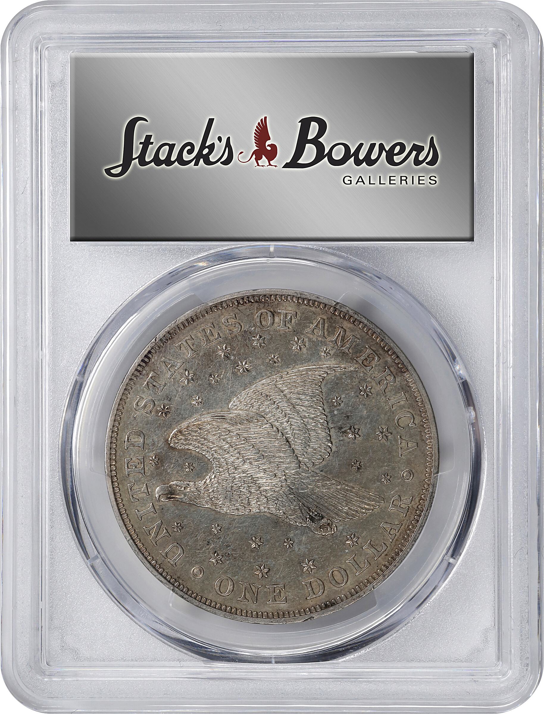 1836 $1  Gobrecht, No Stars Obverse, Original, Alignment IV, Plain Edge, J-60 AU55 CAC thumbnail 5
