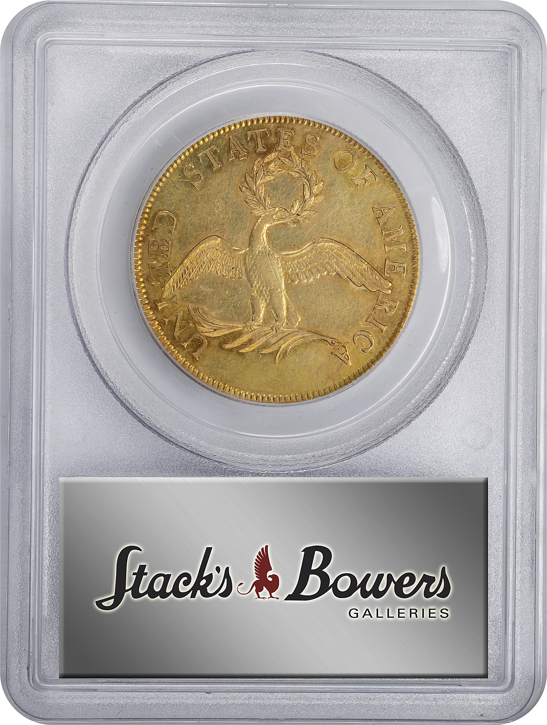 1797 $10  Small Eagle AU58 CAC thumbnail 10