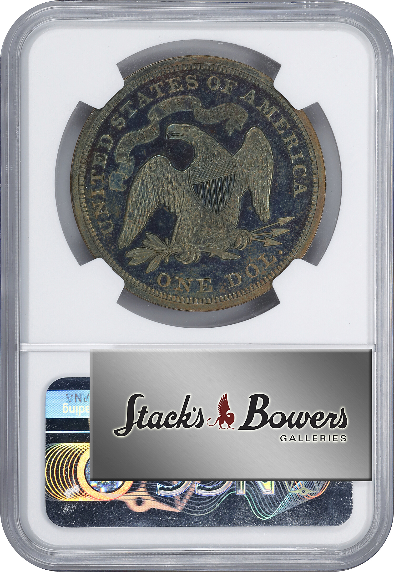 1871 P$1 Copper, J-1148 PR RB thumbnail 11