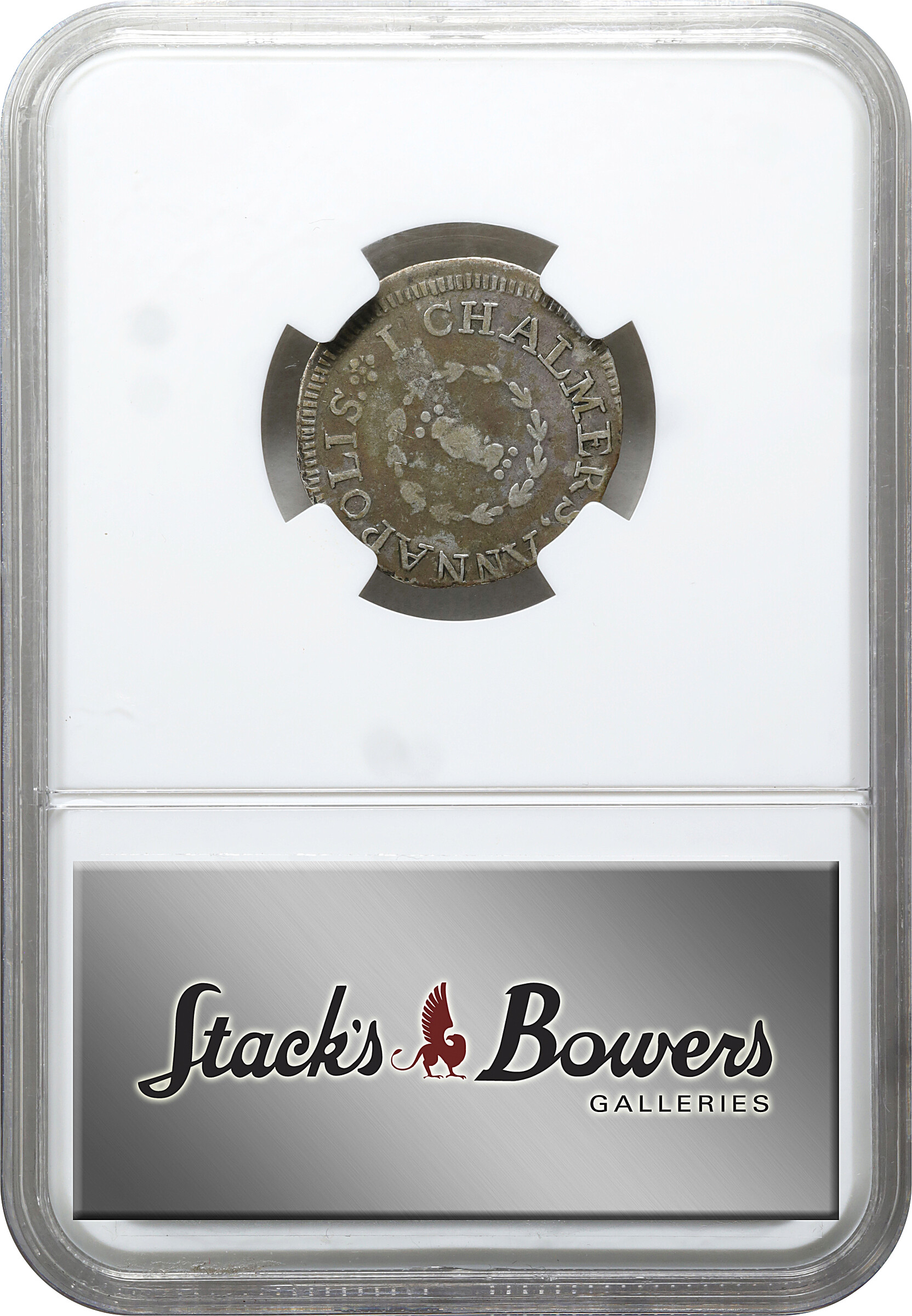 1783 Shilling Chalmers, Short Worm VG10 thumbnail 16