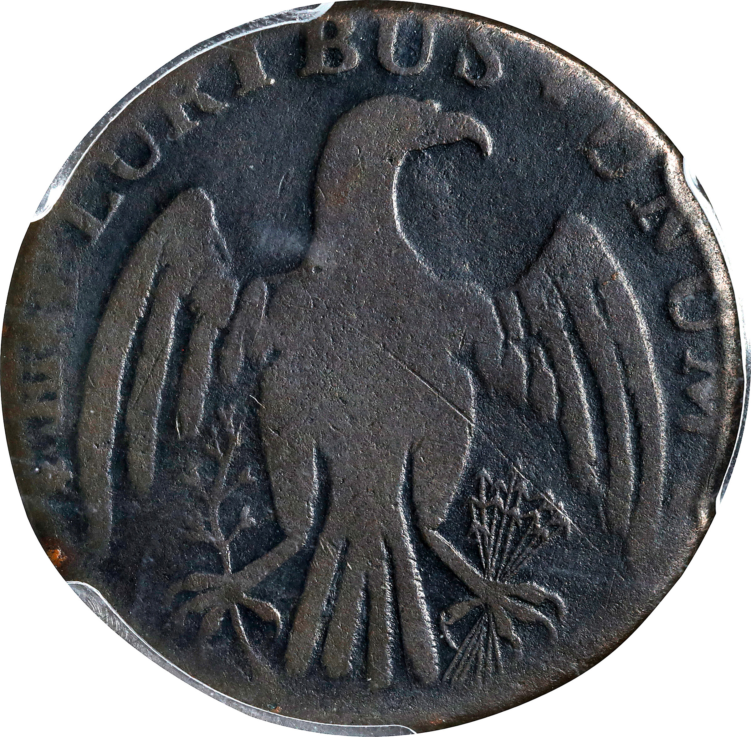 1787 Copper IMMUNIS COLUMBIA, Eagle Reverse, Plain Edge MS BN VG10 BN thumbnail 8