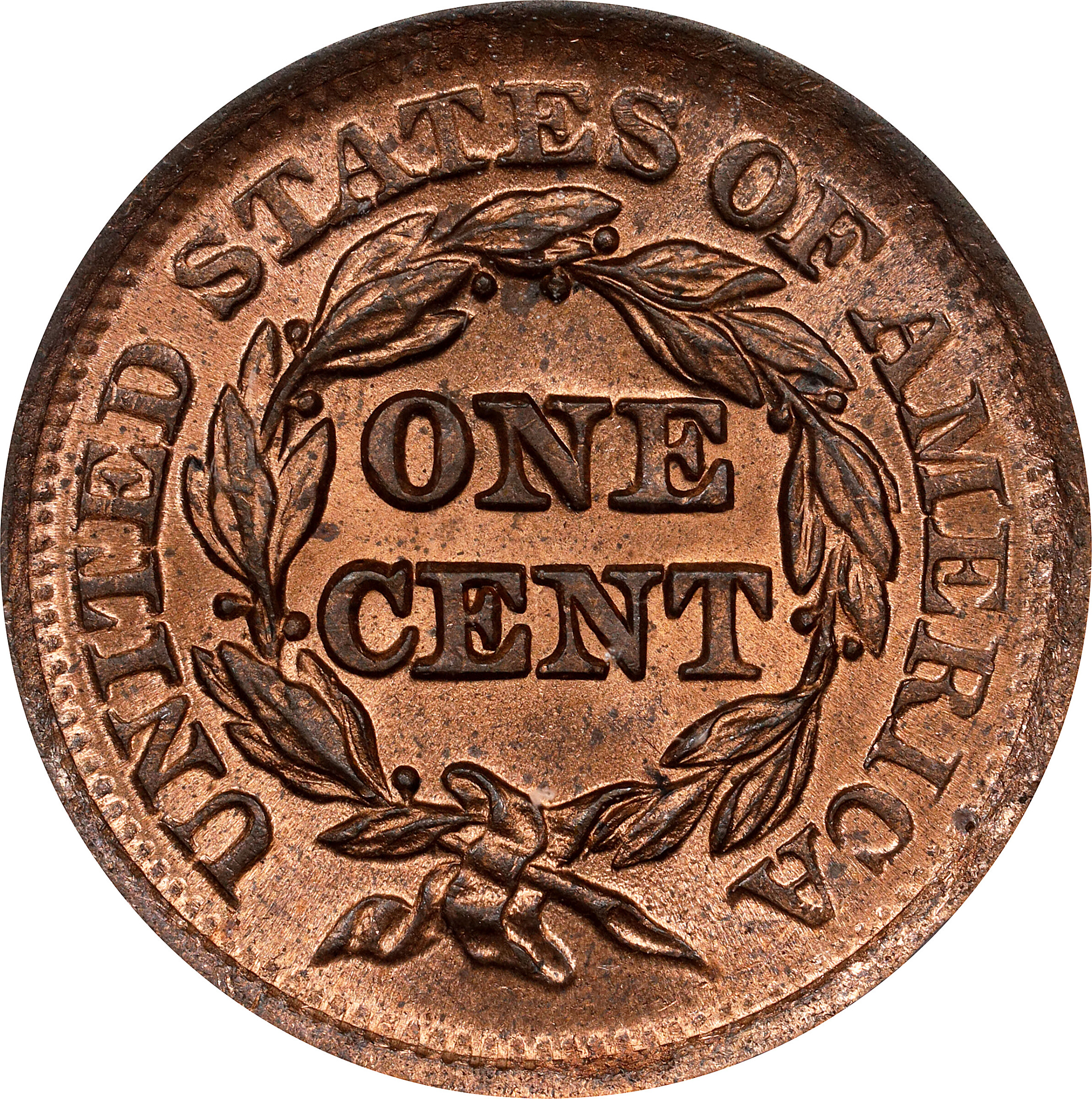 1851 1c MS RD MS66 RD thumbnail 2