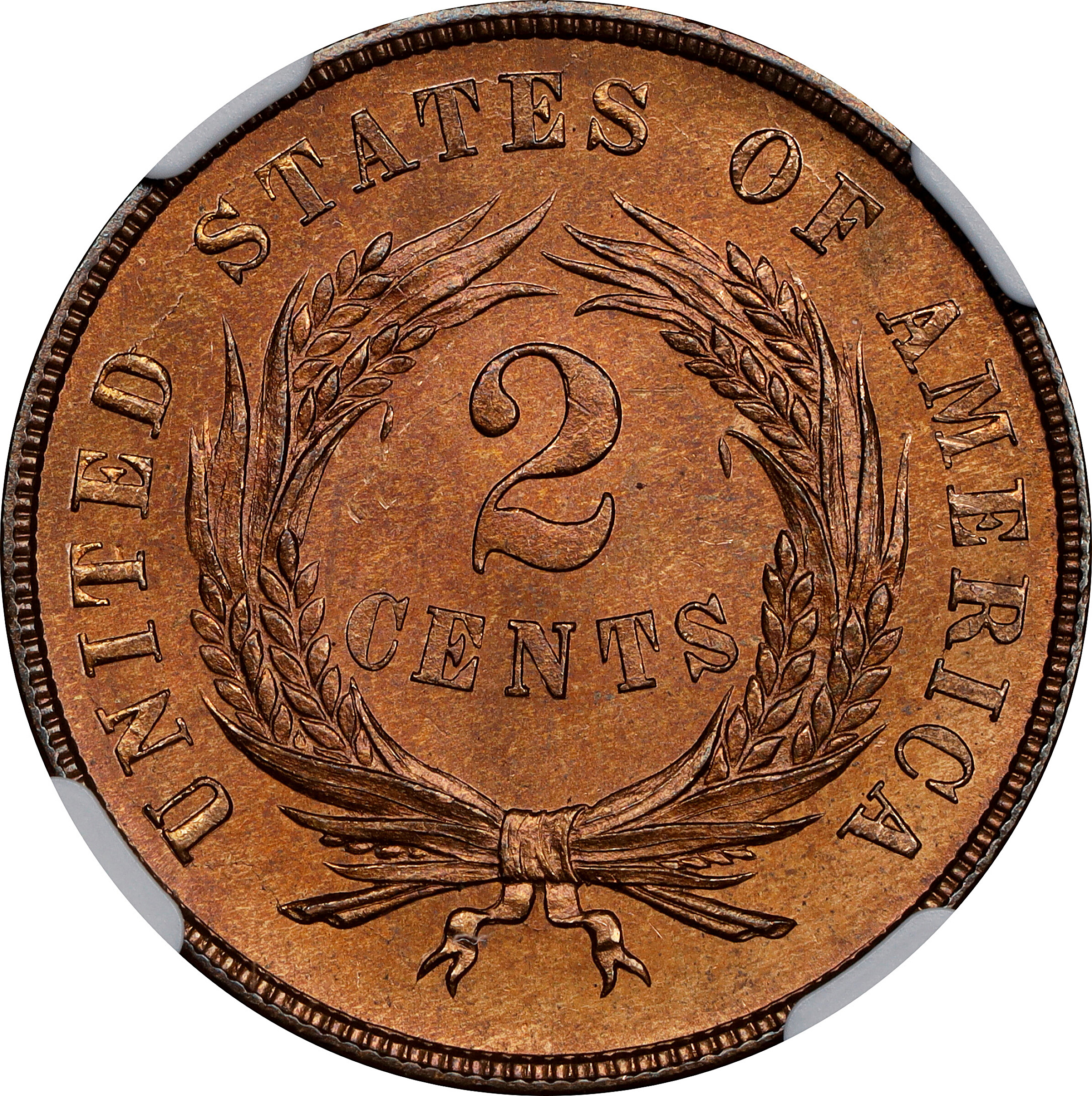 1867 2c MS RB MS66 RB thumbnail 7