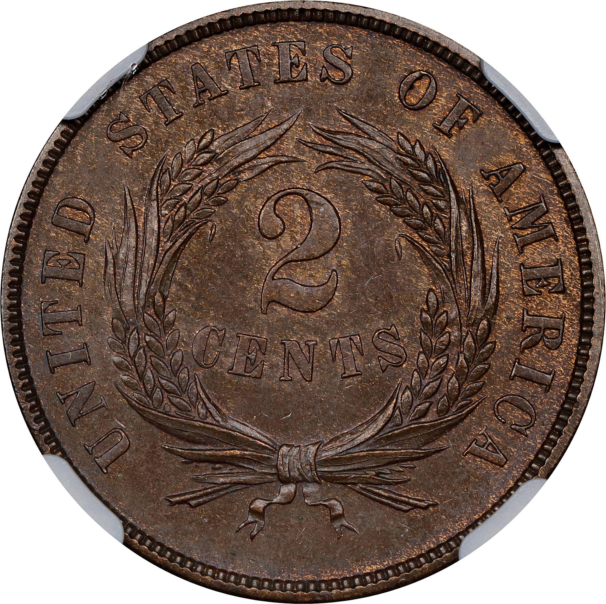 1873 2c Closed 3 PR BN PR64 BN thumbnail 3