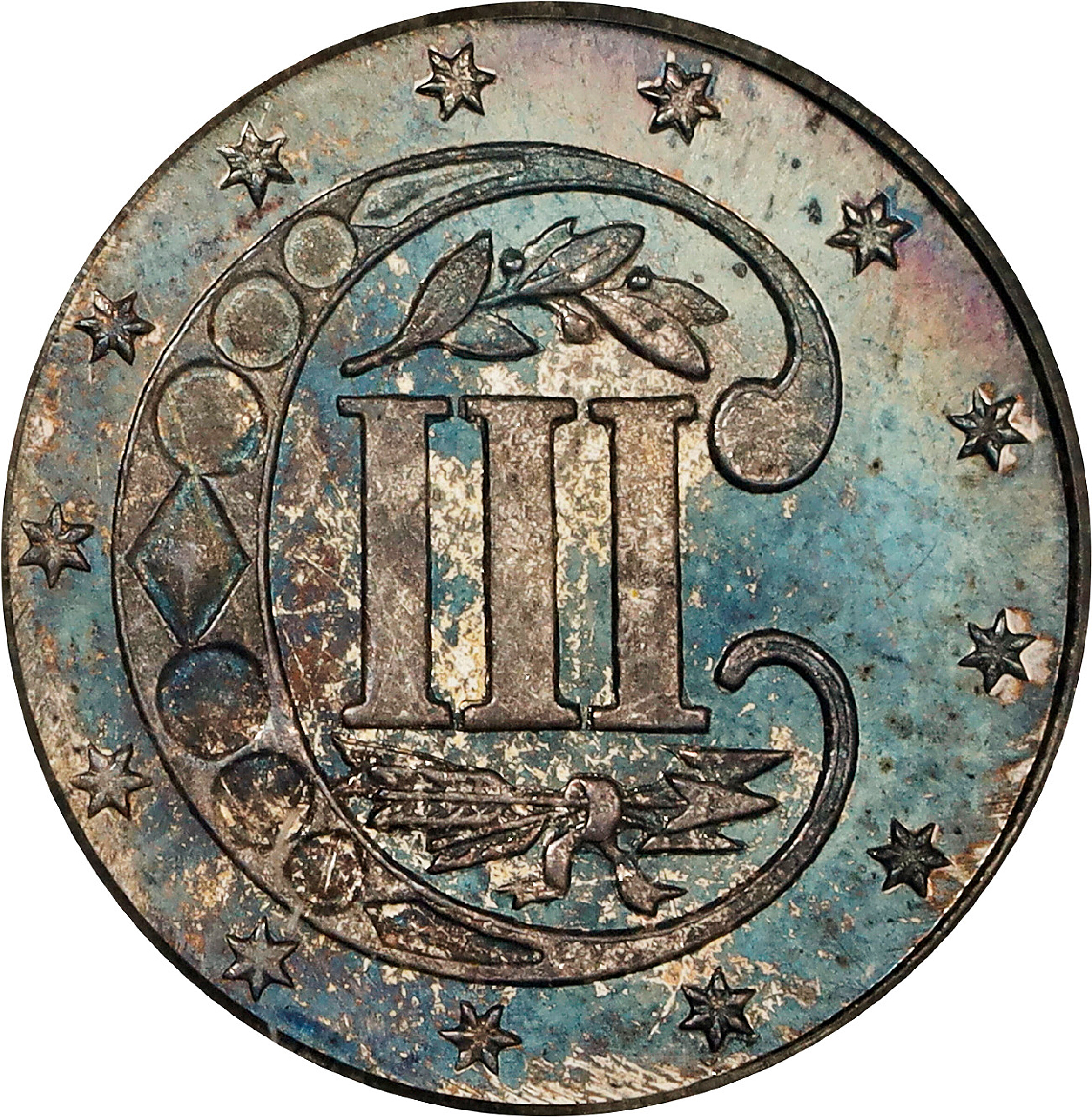 1863 3cS PR66 thumbnail 2