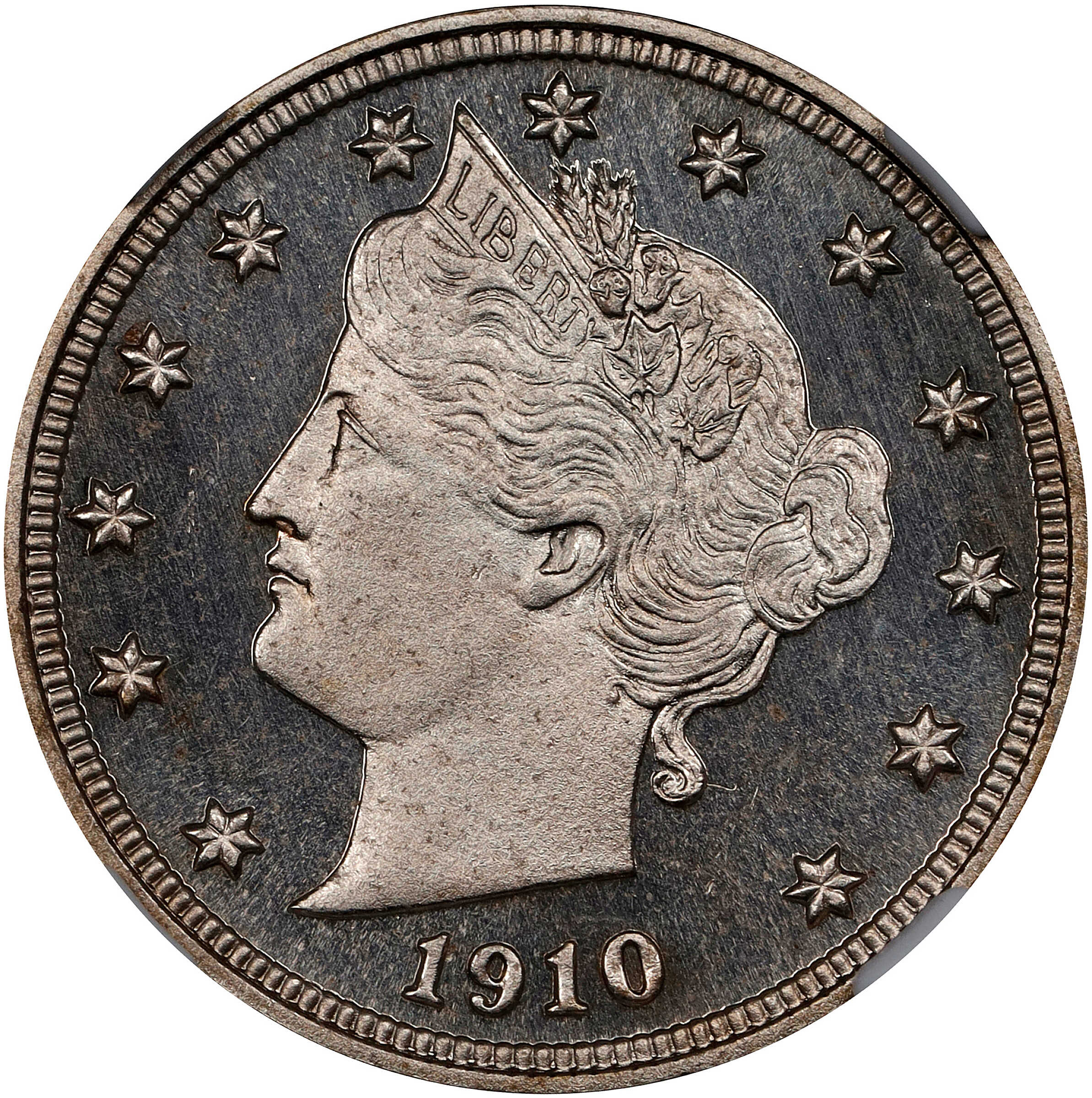 1910 Liberty Head Nickel. Proof-66 Ultra Cameo (NGC).
