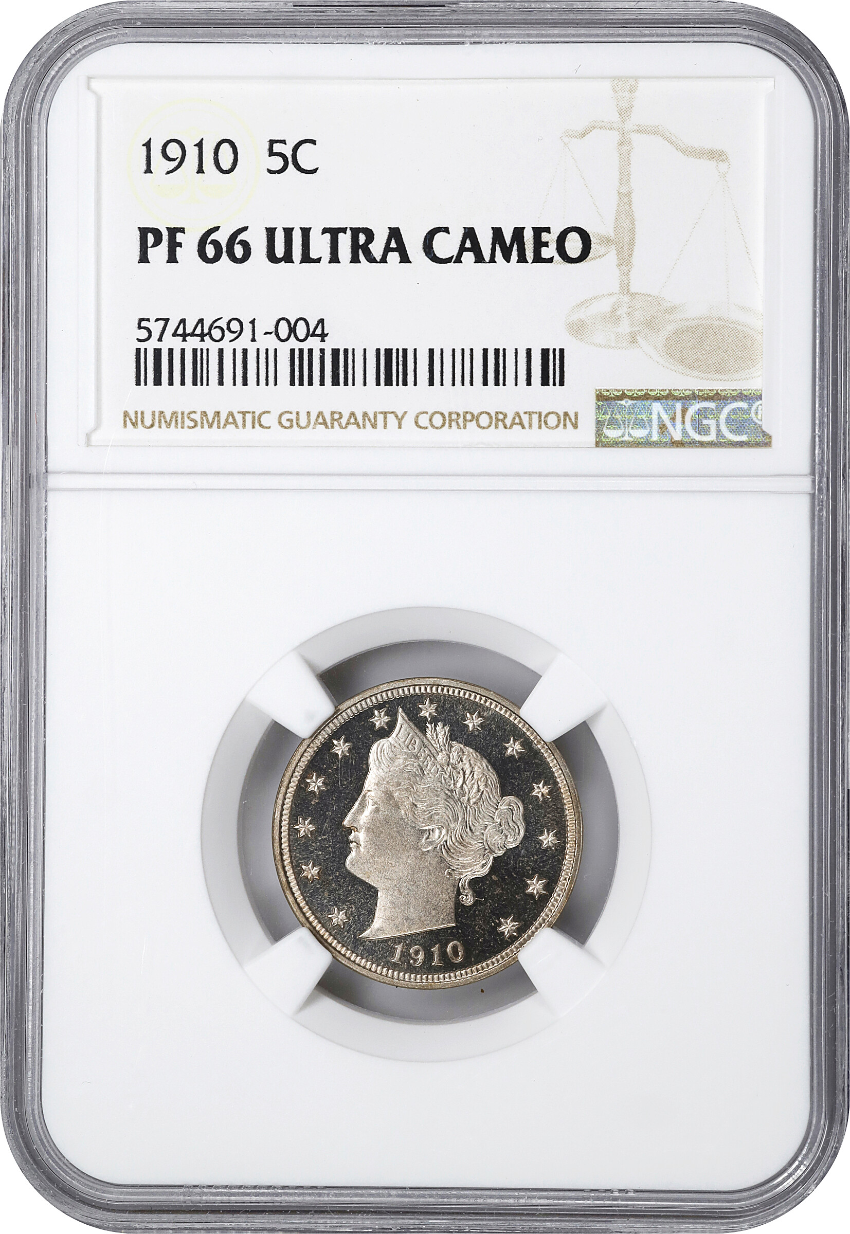 1910 5c PR DCAM PR64 DCAM thumbnail 8
