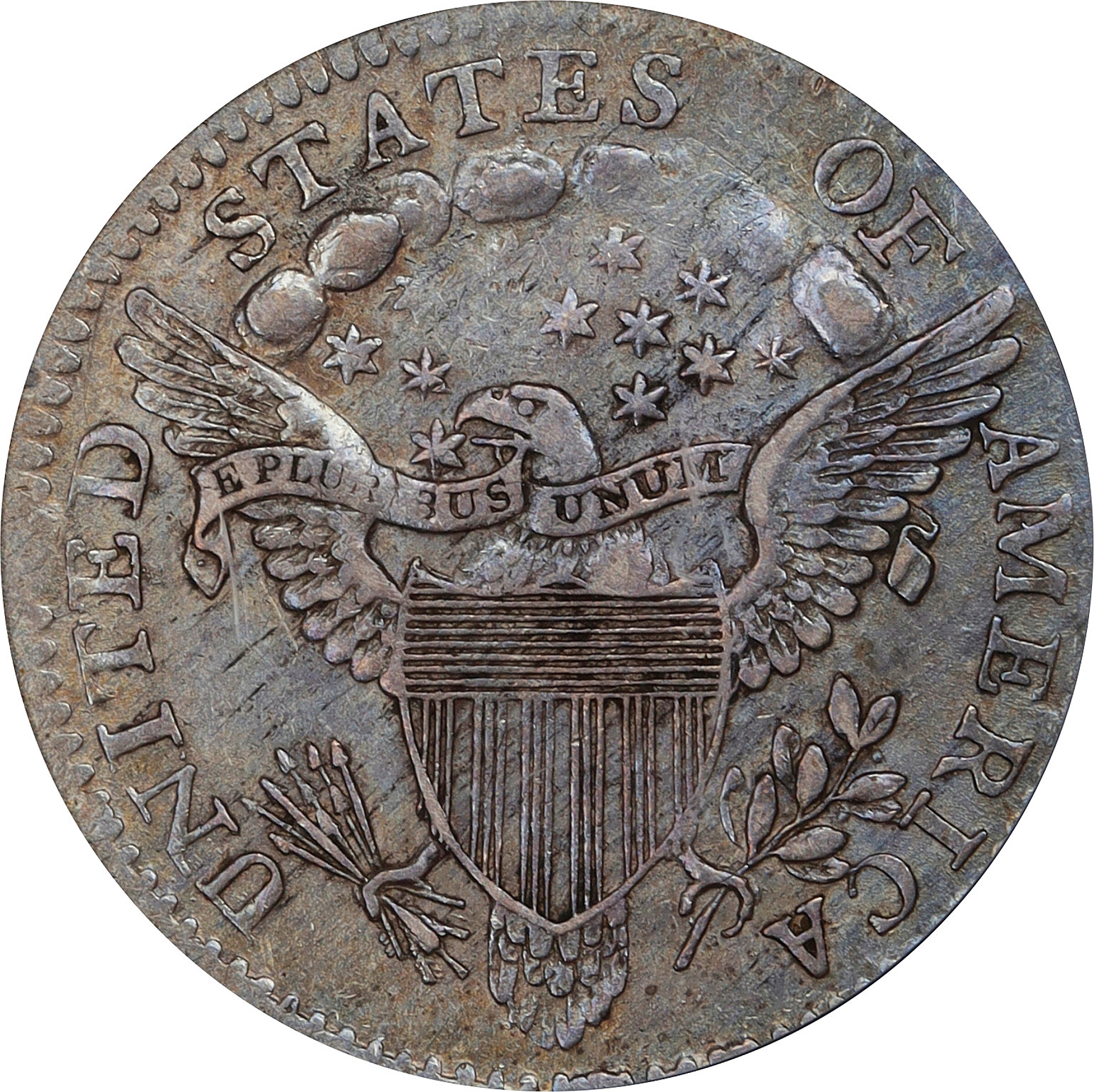 Draped Bust Half Dime H10c Heraldic Eagle, 1800-1805 [Type] MS67 thumbnail 21