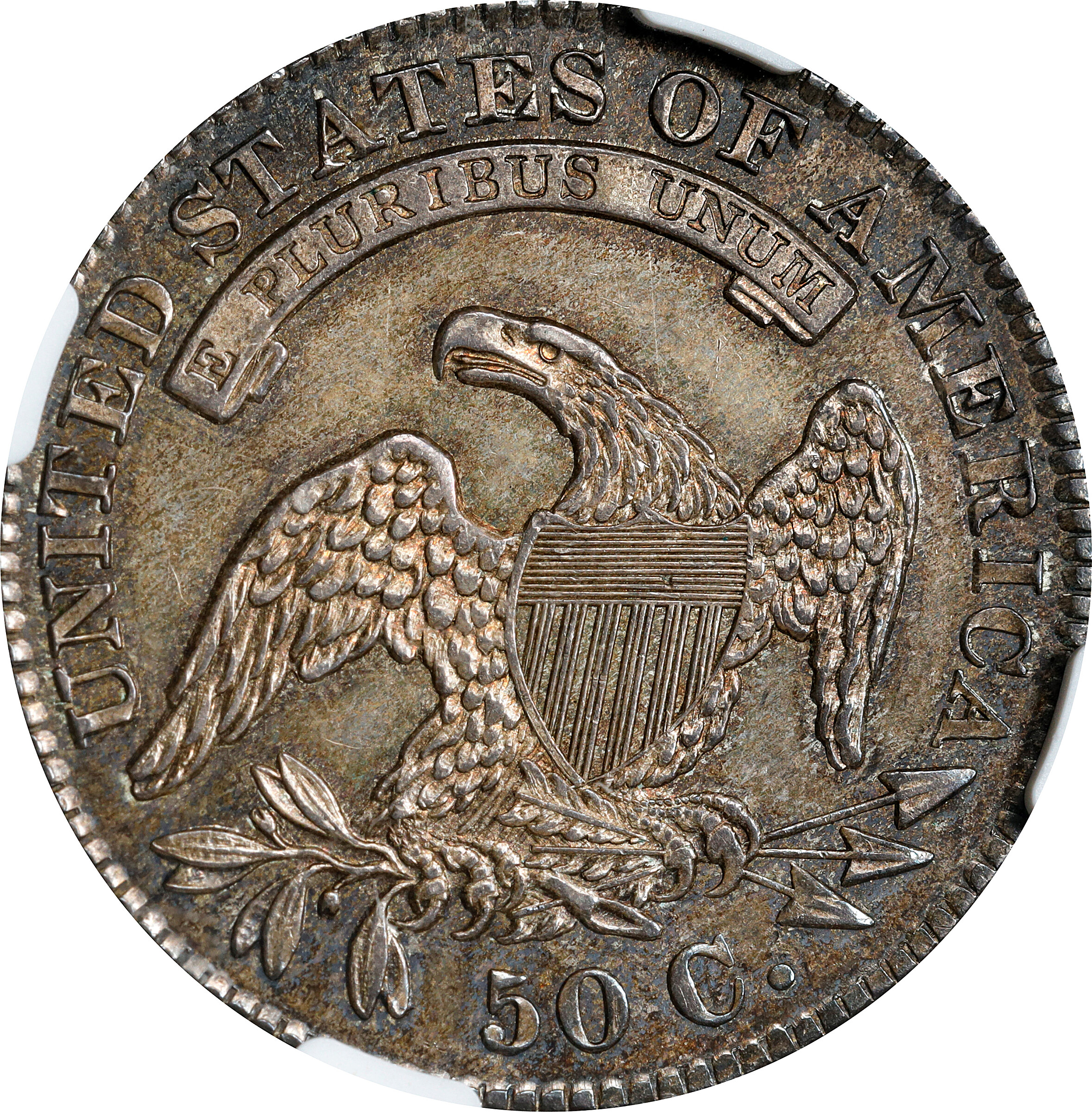 1830 50c Small 0, O-108 MS61 thumbnail 4