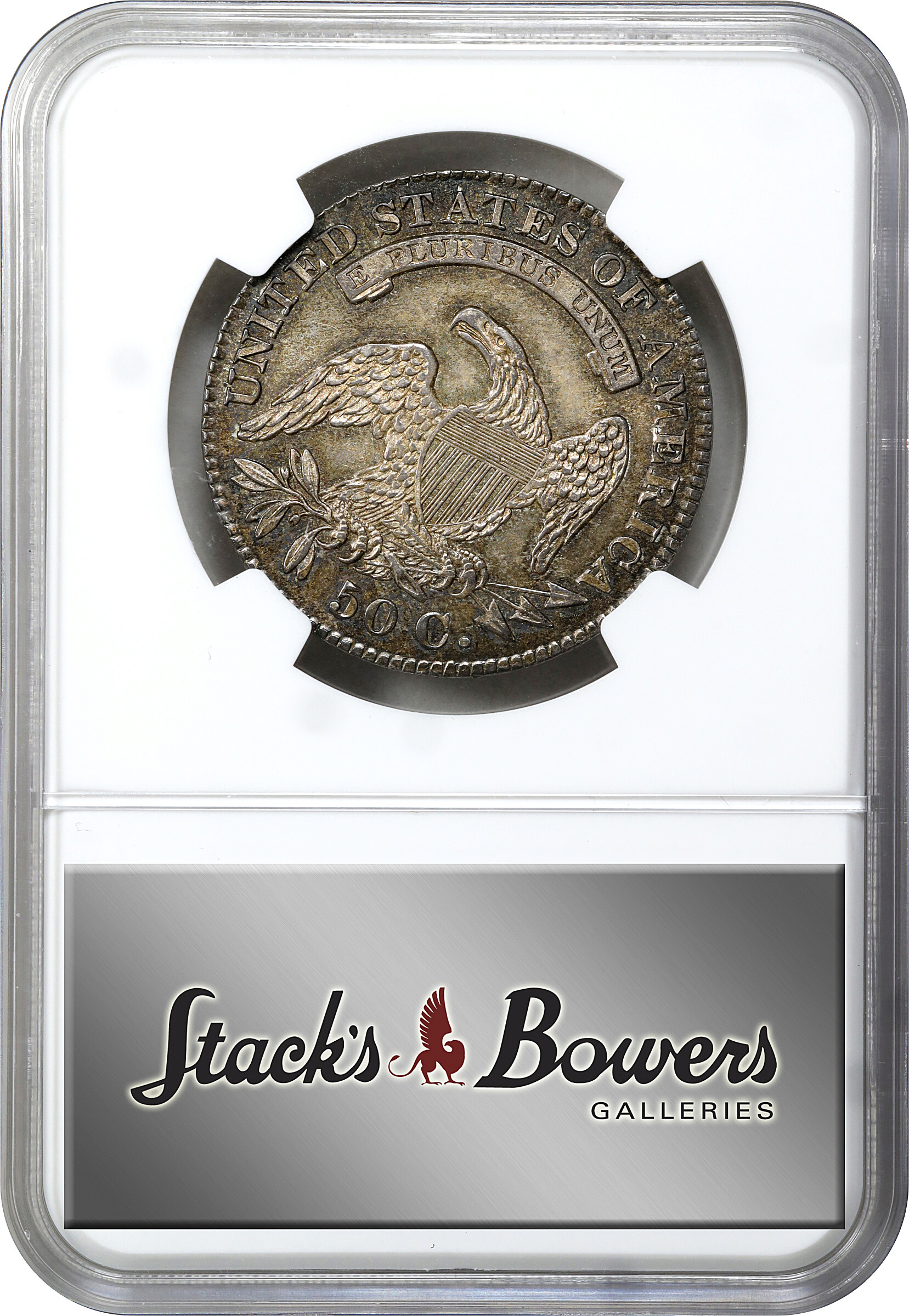 1830 50c Small 0, O-108 MS61 thumbnail 6