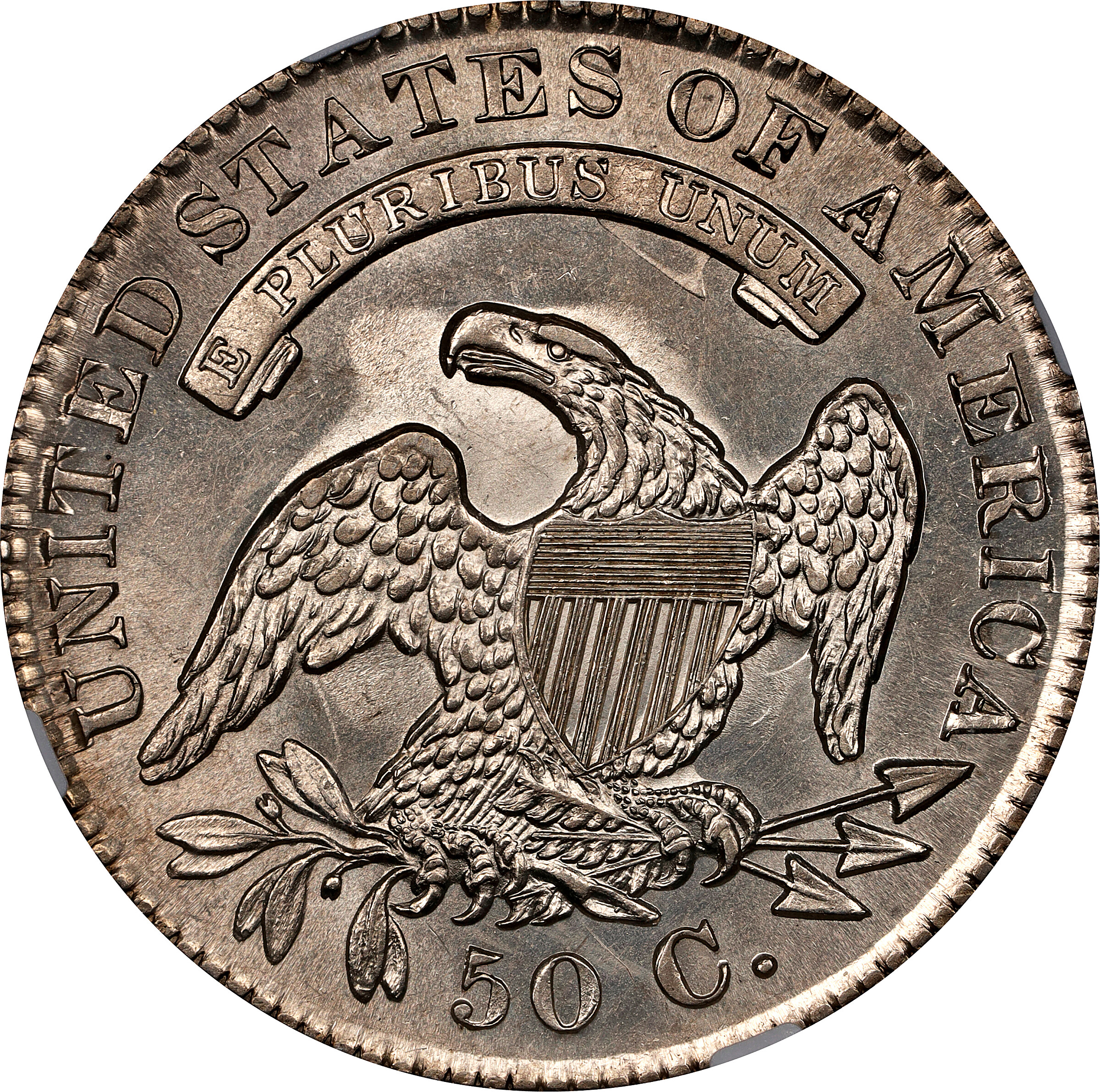 1830 50c Small 0, O-117 MS65 CAC thumbnail 9