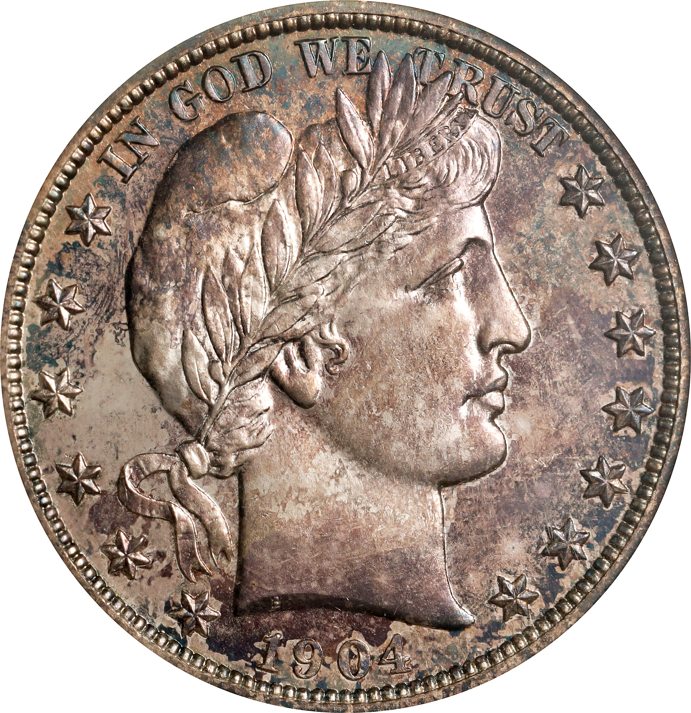 1904 Barber Half Dollar. Proof-66 (NGC). CAC.