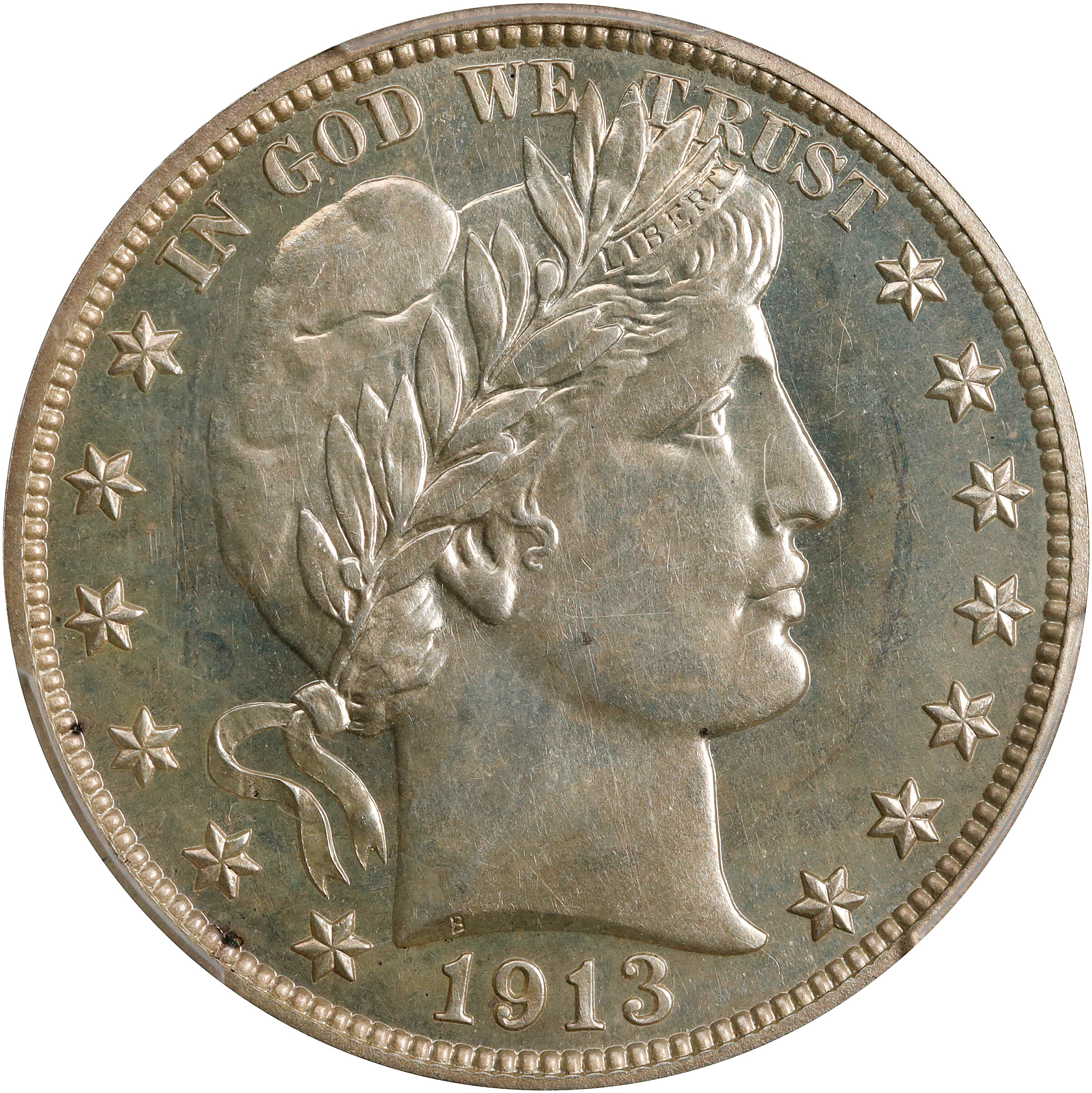1913 Barber Half Dollar. Proof-64 (PCGS).