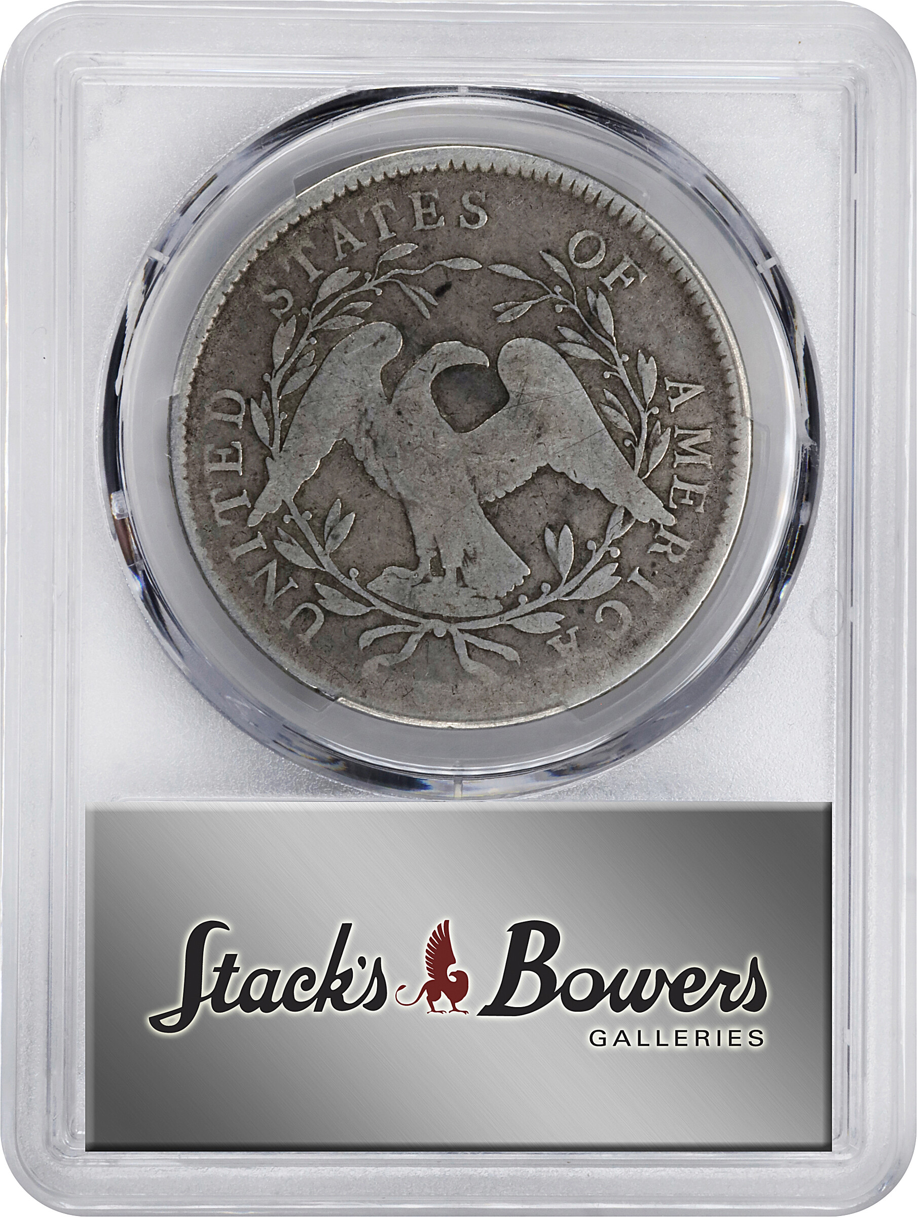 1795 $1  Flowing Hair, 2 Leaves, B-1, BB-21 G6 thumbnail 4