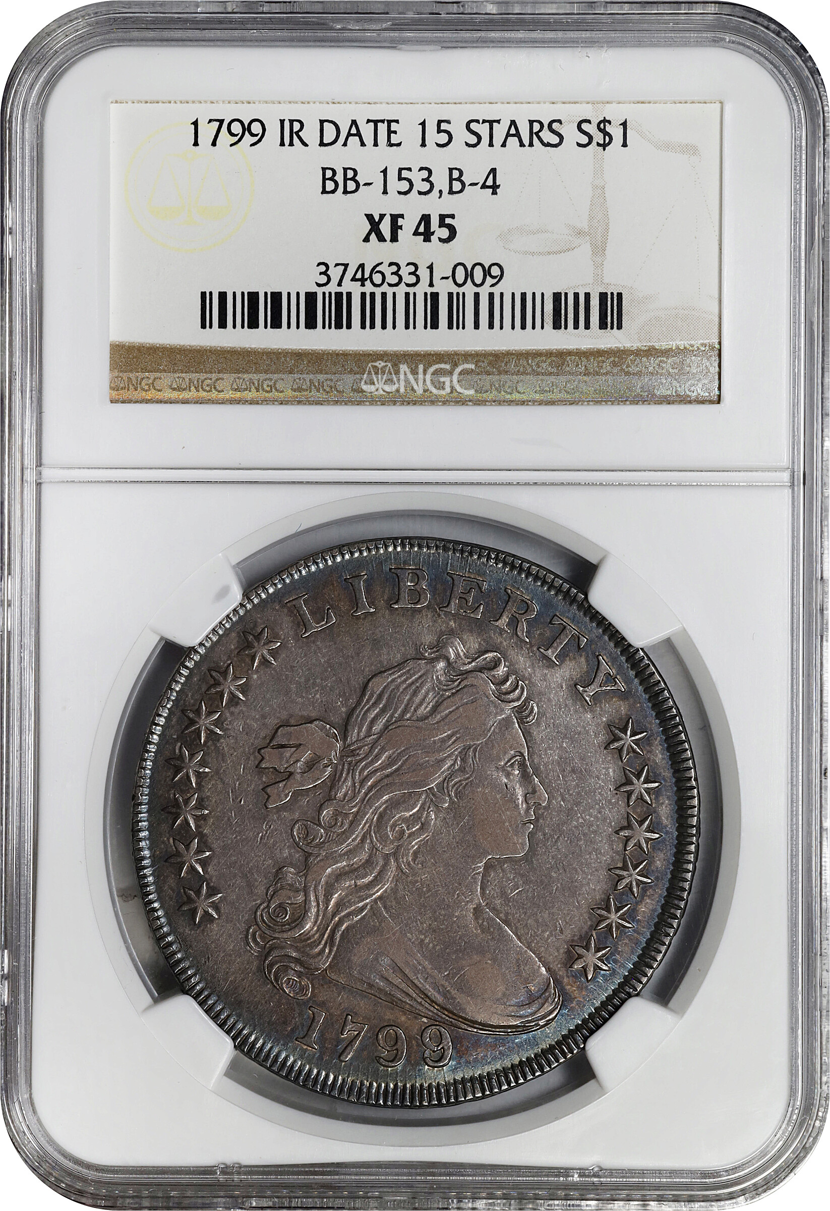 1799/8 $1  15 Stars Reverse VF20 thumbnail 26