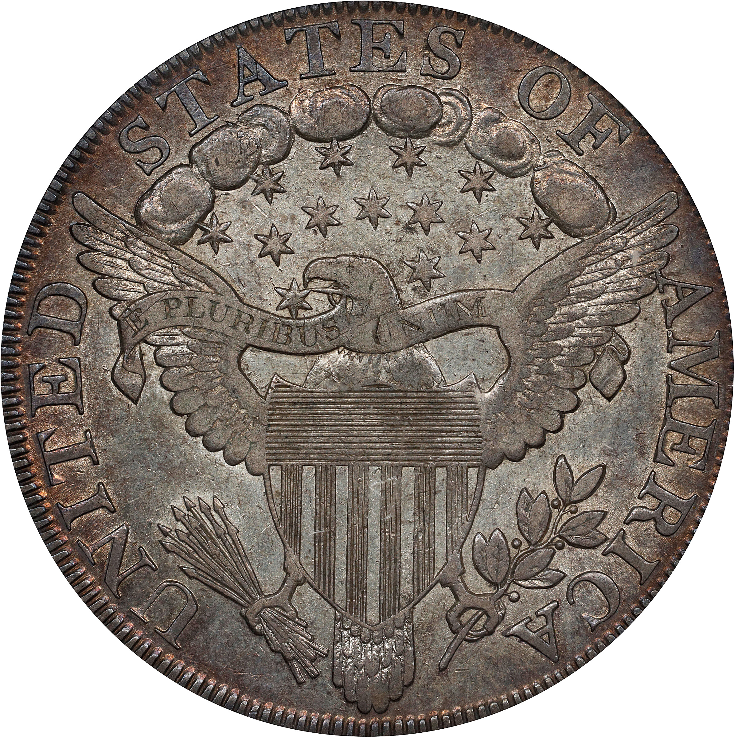 1800 $1  Dotted Date AG3 CAC thumbnail 23