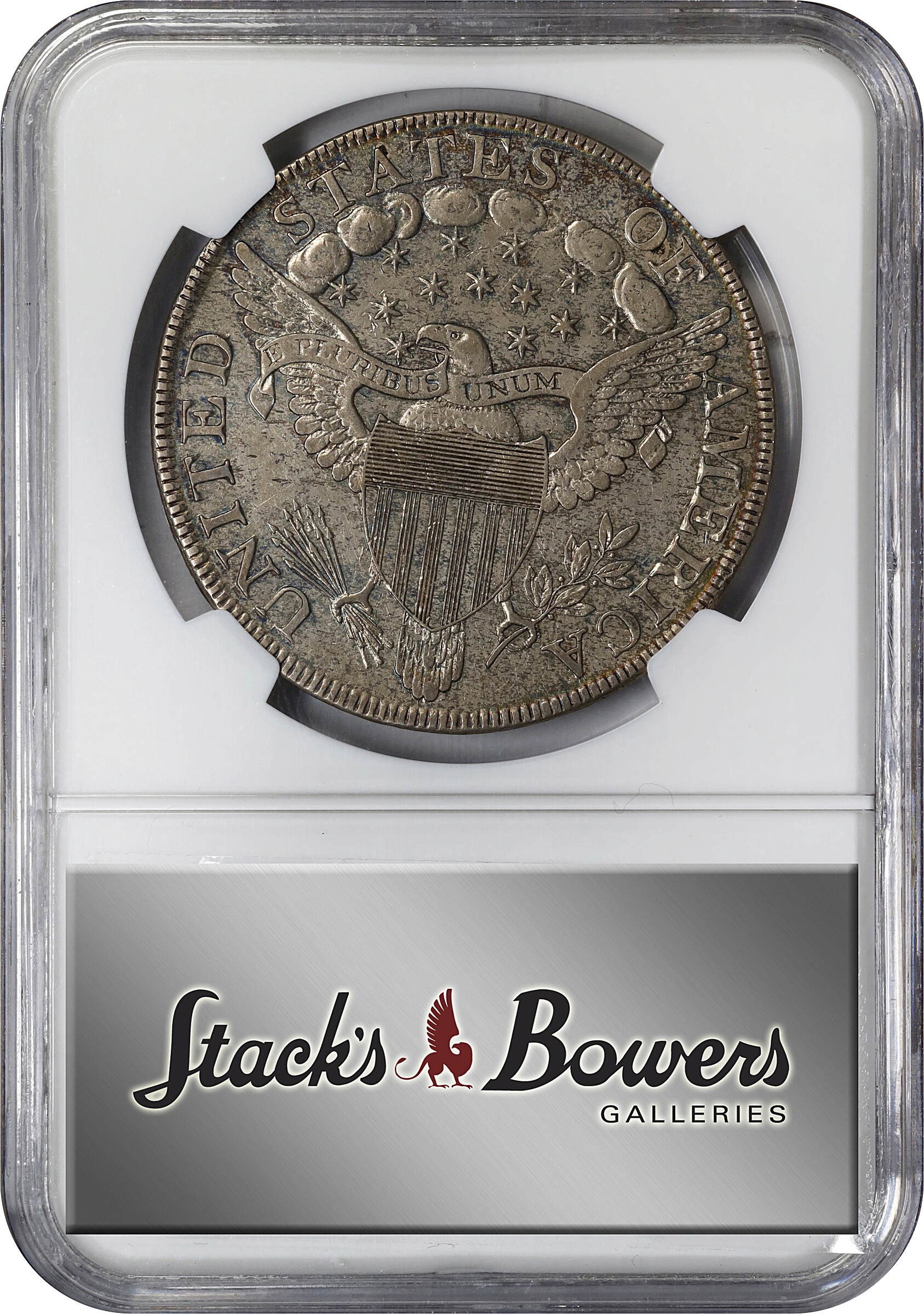 1802/1 $1  Wide Date, B-3, BB-234 AU50 thumbnail 4
