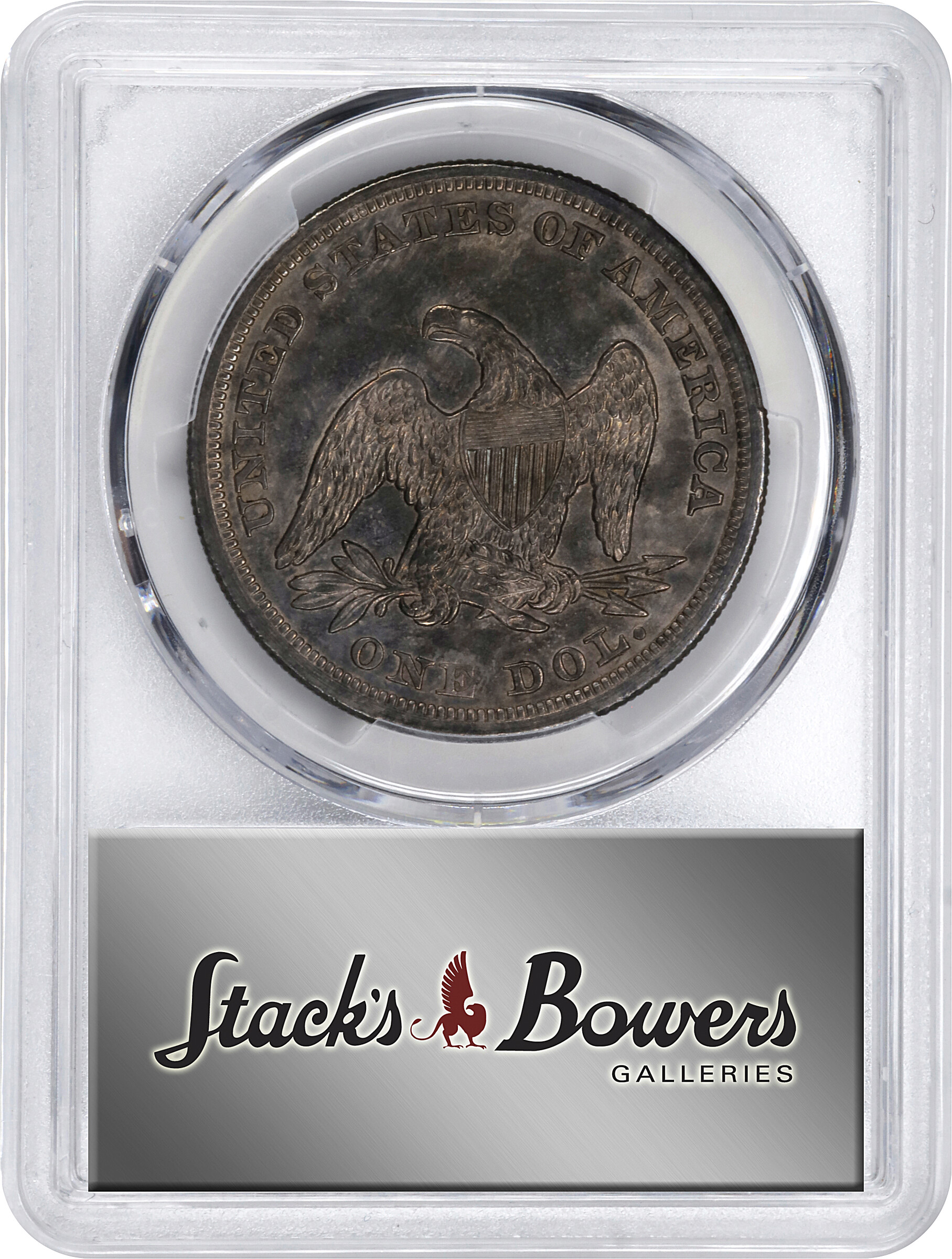 1856 $1 AU55 thumbnail 4
