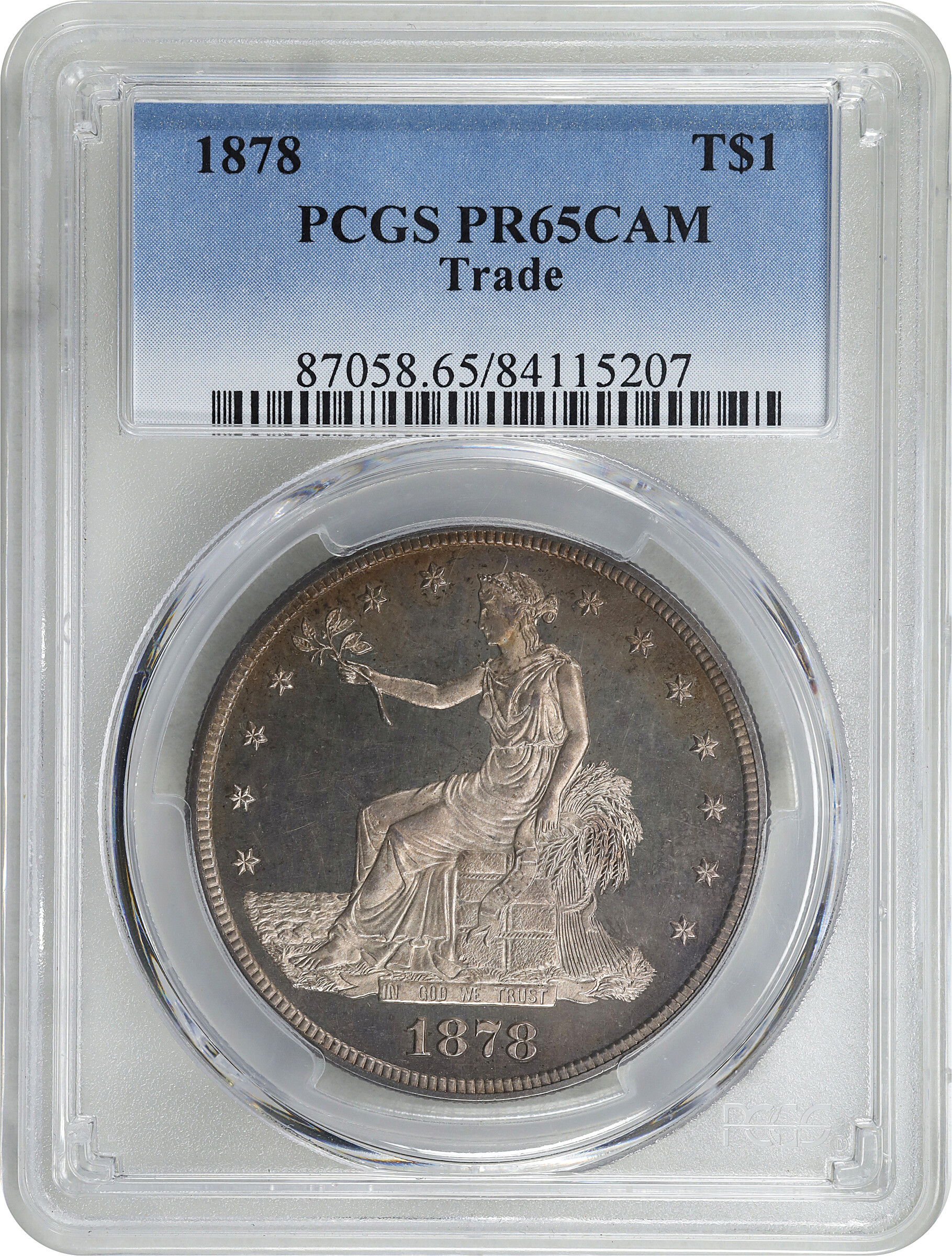 1878 Trade$ PR CAM PR65 CAM thumbnail 6