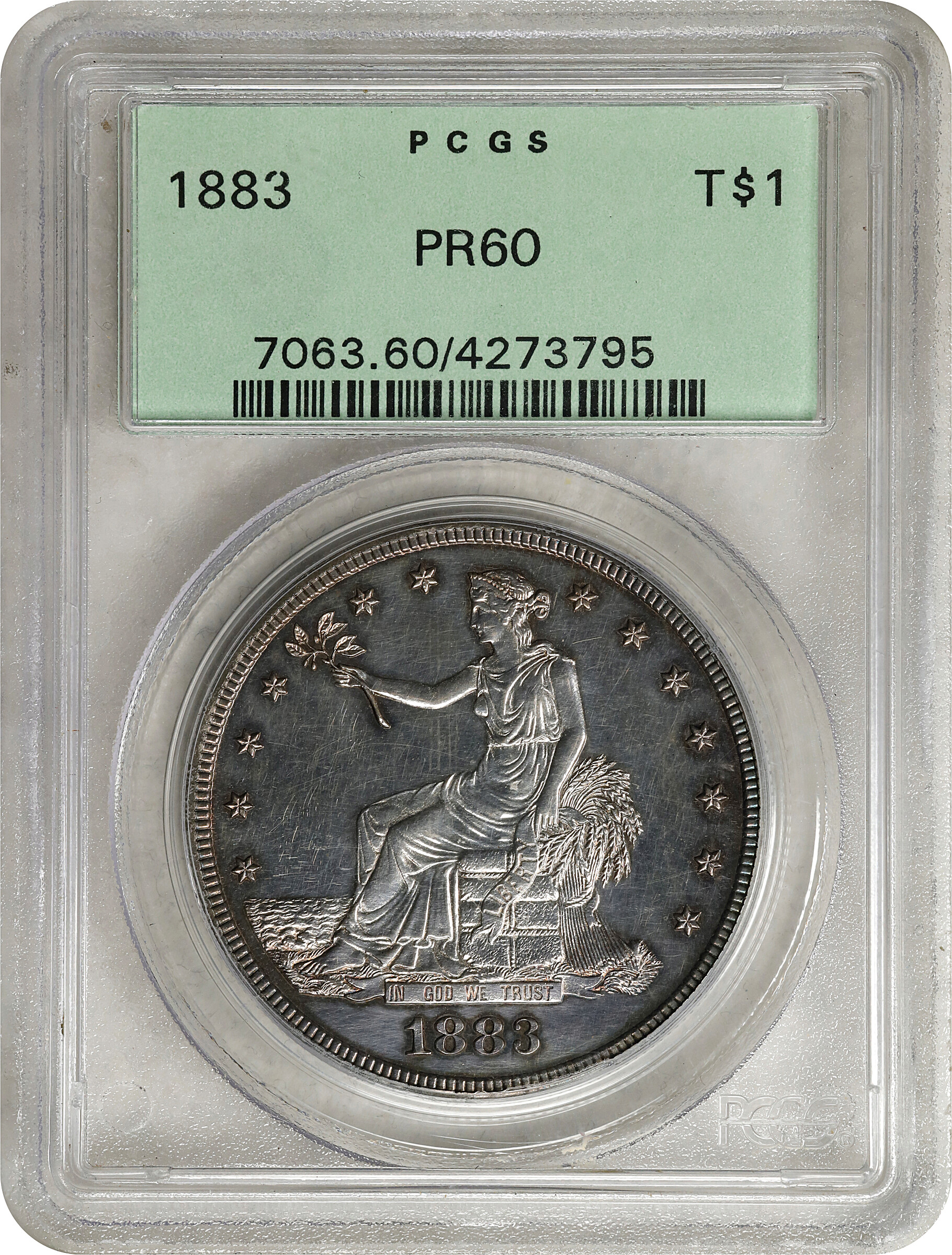1883 Trade$ PR60 thumbnail 5
