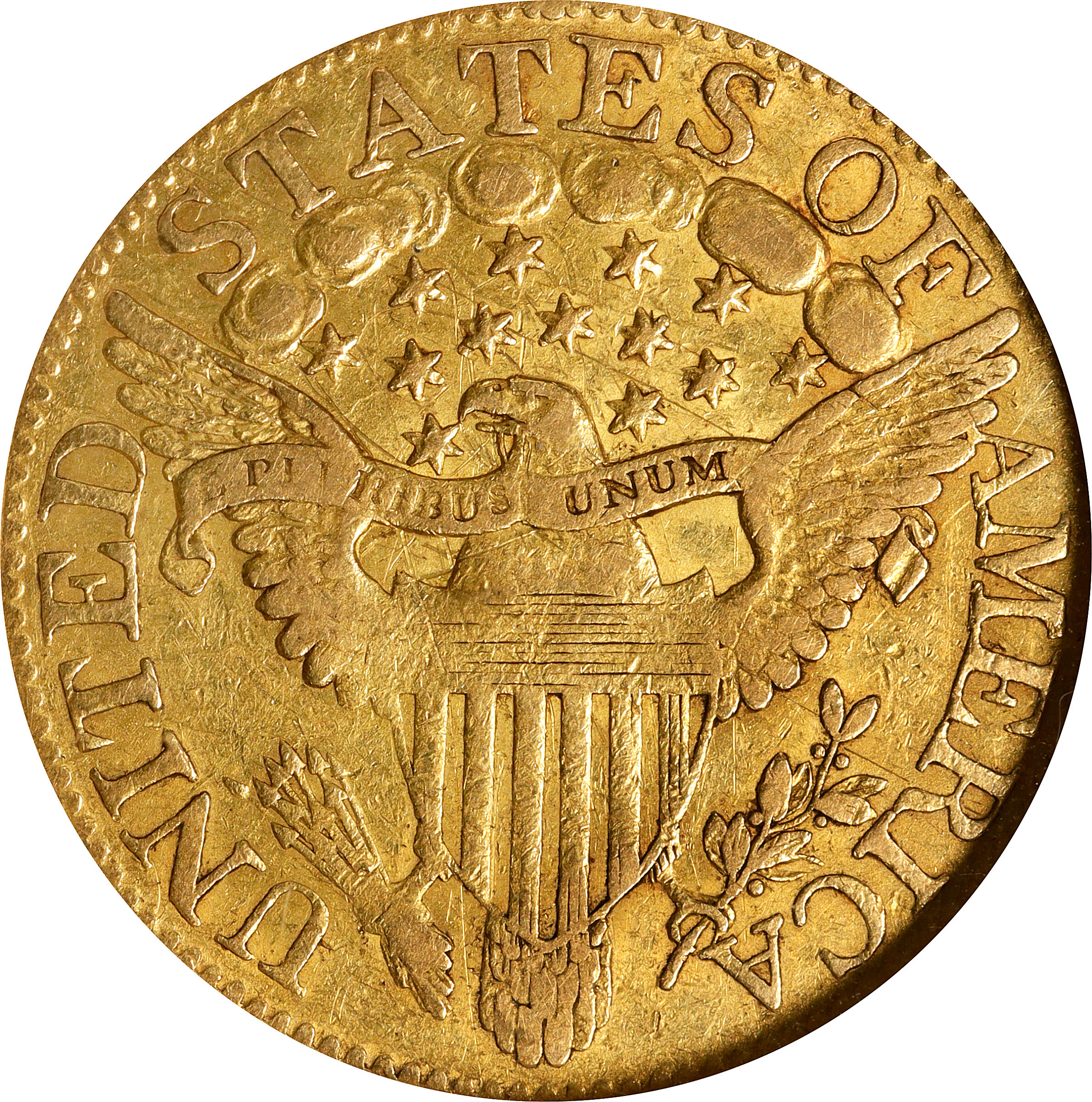 1806 $5  Knob 6, 7x6 Stars XF45 thumbnail 8