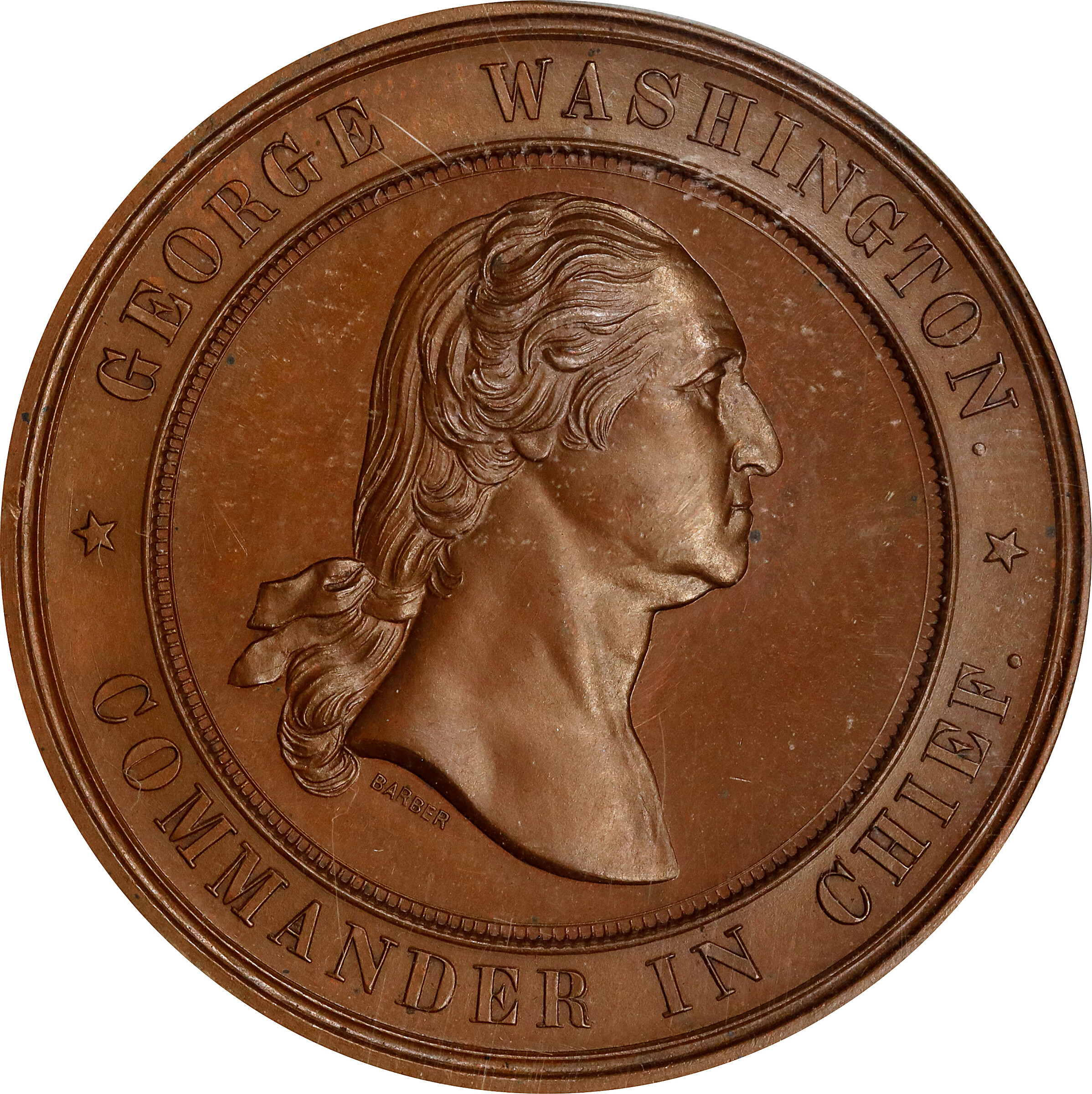 1878 Valley Forge Centennial Medal. Musante GW-959, Baker-449A, Julian CM-48, HK-137. Bronze. MS-65 (PCGS).
