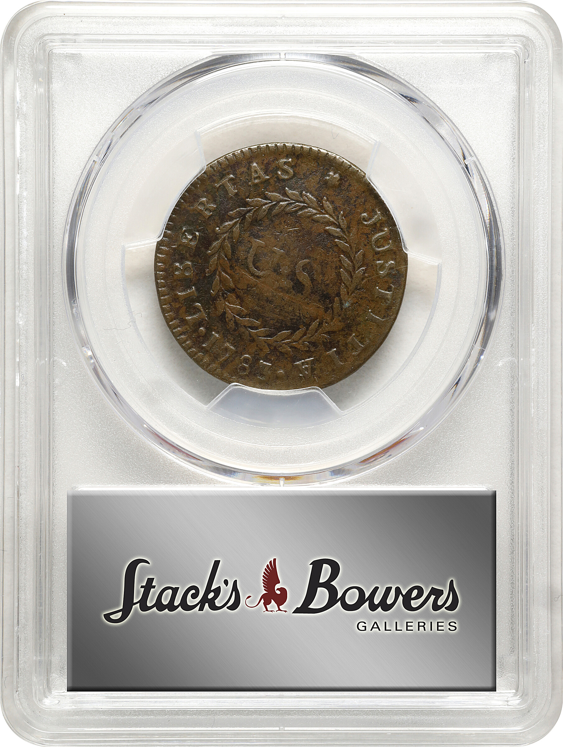 1783 Copper Nova Constellatio, Pointed Rays, Large U.S. MS BN VF35 BN thumbnail 4