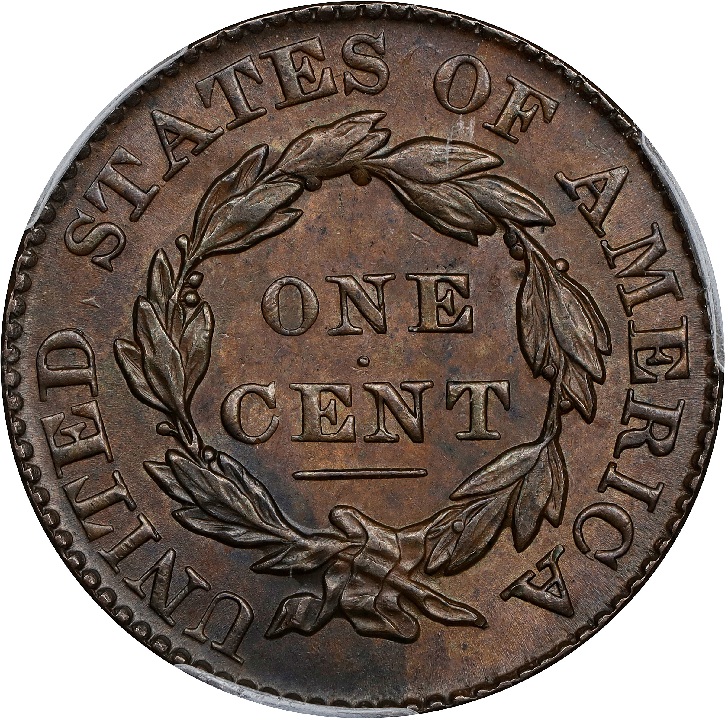 1828 1c Small Wide Date MS BN MS60 BN thumbnail 2